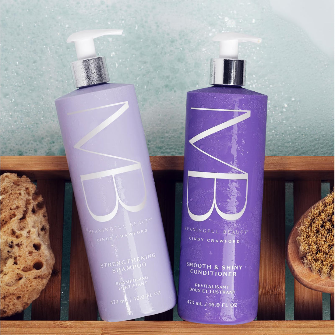 Meaningful Beauty Hair Smooth & Shiny Conditioner, 16 Fl Oz