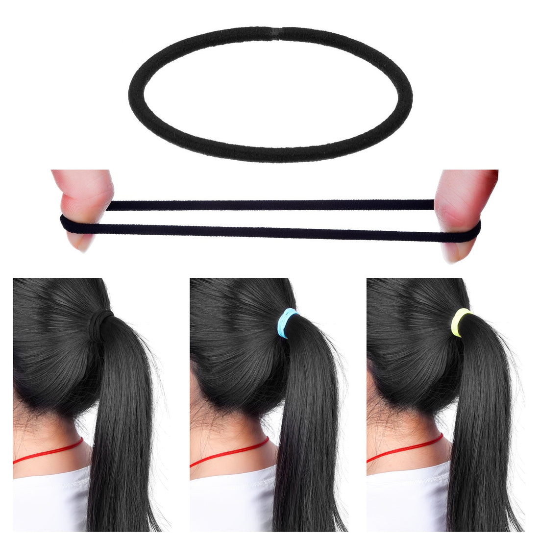 eBoot 69 Pieces Hair Bands Elastic Hair Tie