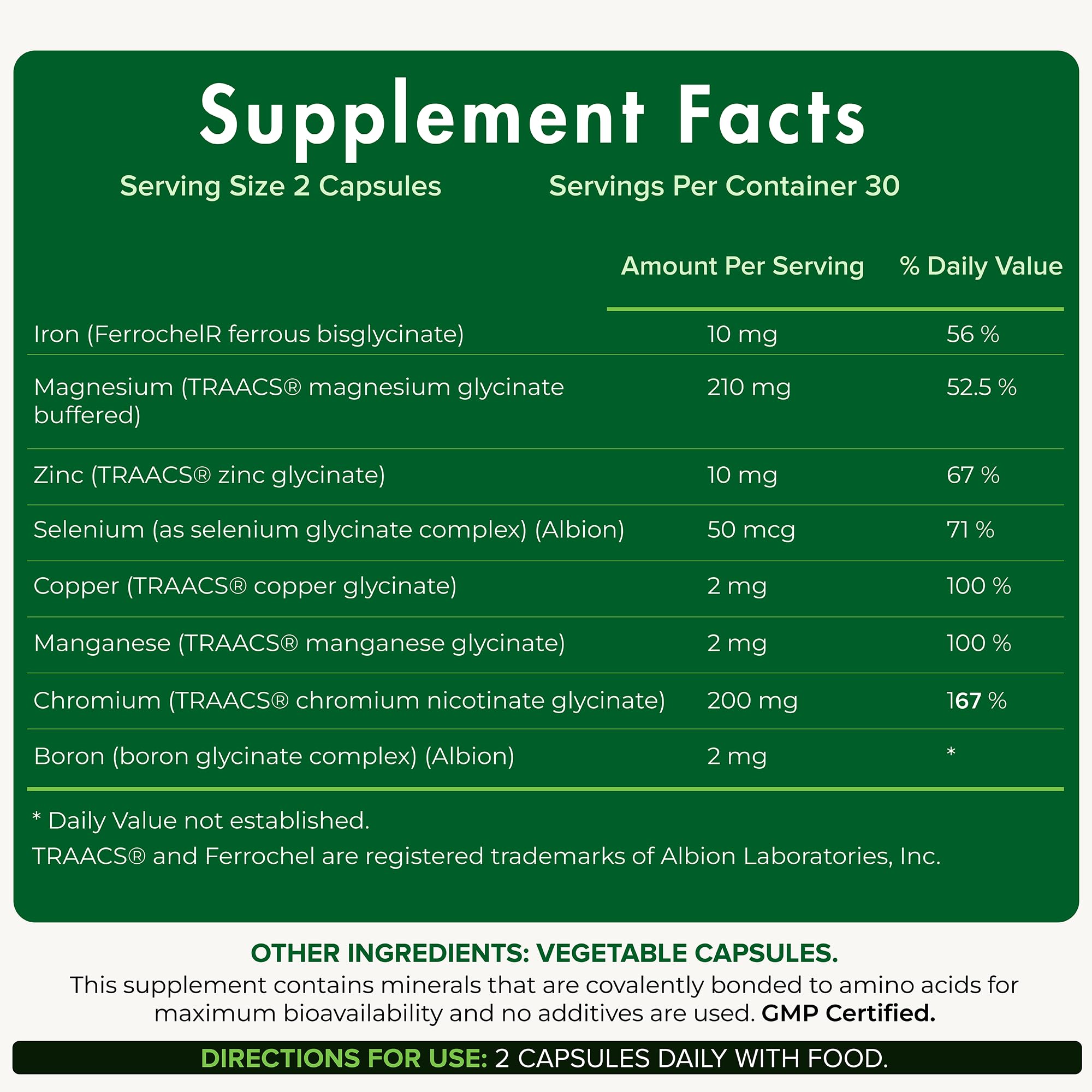 Trace Minerals Supplement - Ultimate Mineral Supplements for Men and Women | Chromium, Iron, Selenium, Magnesium, Zinc, Boron Supplement for Men | Womens and Mens Health Supplement | 60 Capsules | Yes