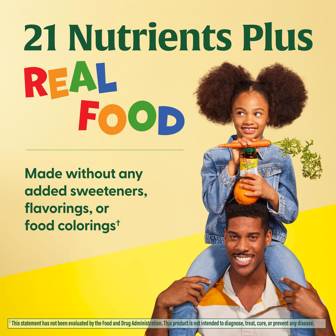 MegaFood Kids One Daily Multivitamin - Convenient Mini Multivitamin For Kids - Kids Vitamins With Zinc, Vitamin C, B Vitamins & Vitamin D - Vegetarian, Gluten Free, Non GMO - 60 Tablets, 60 Servings