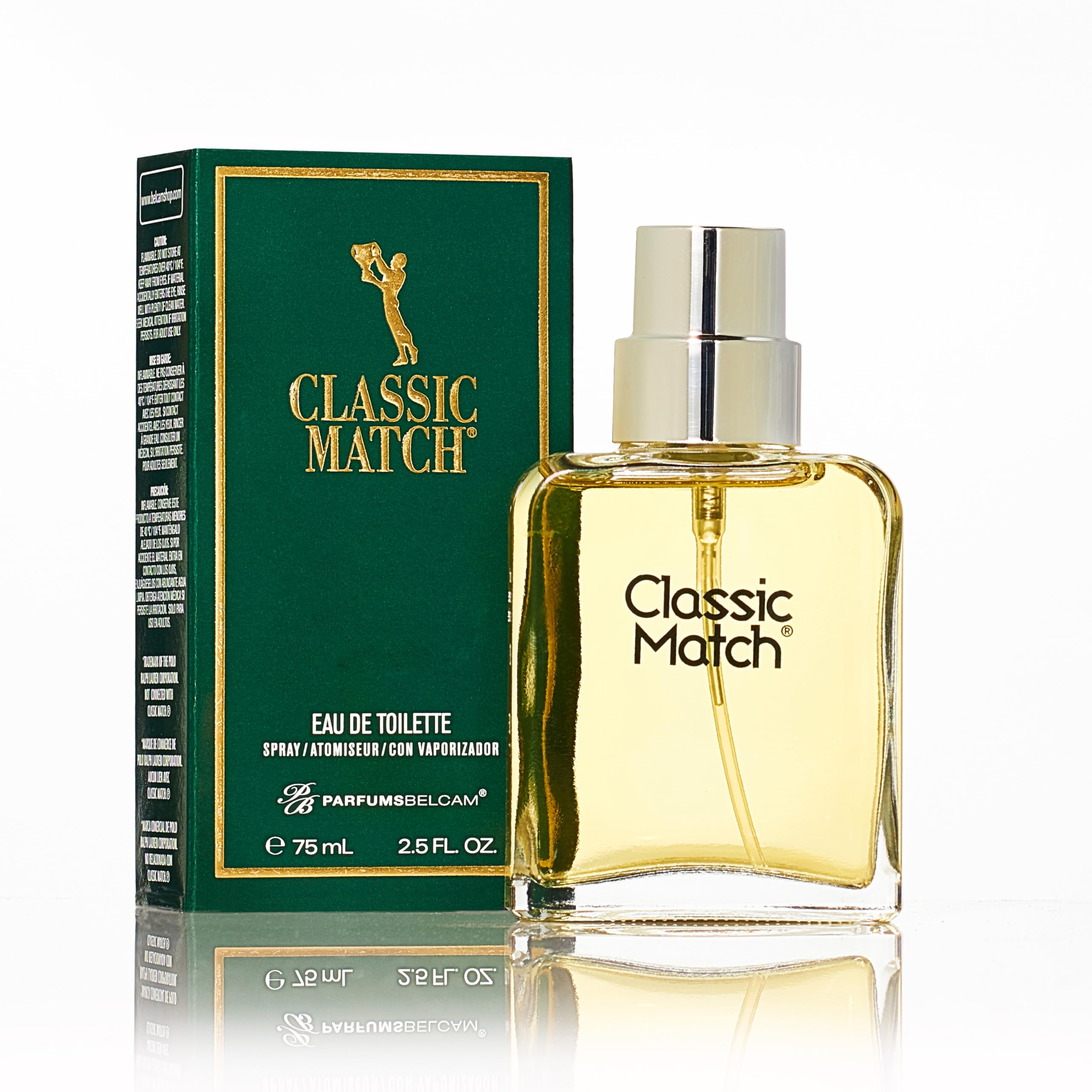 PB ParfumsBelcam Classic Match CM Eau De Toilette, Our version of a Designer EDT, 75ml.