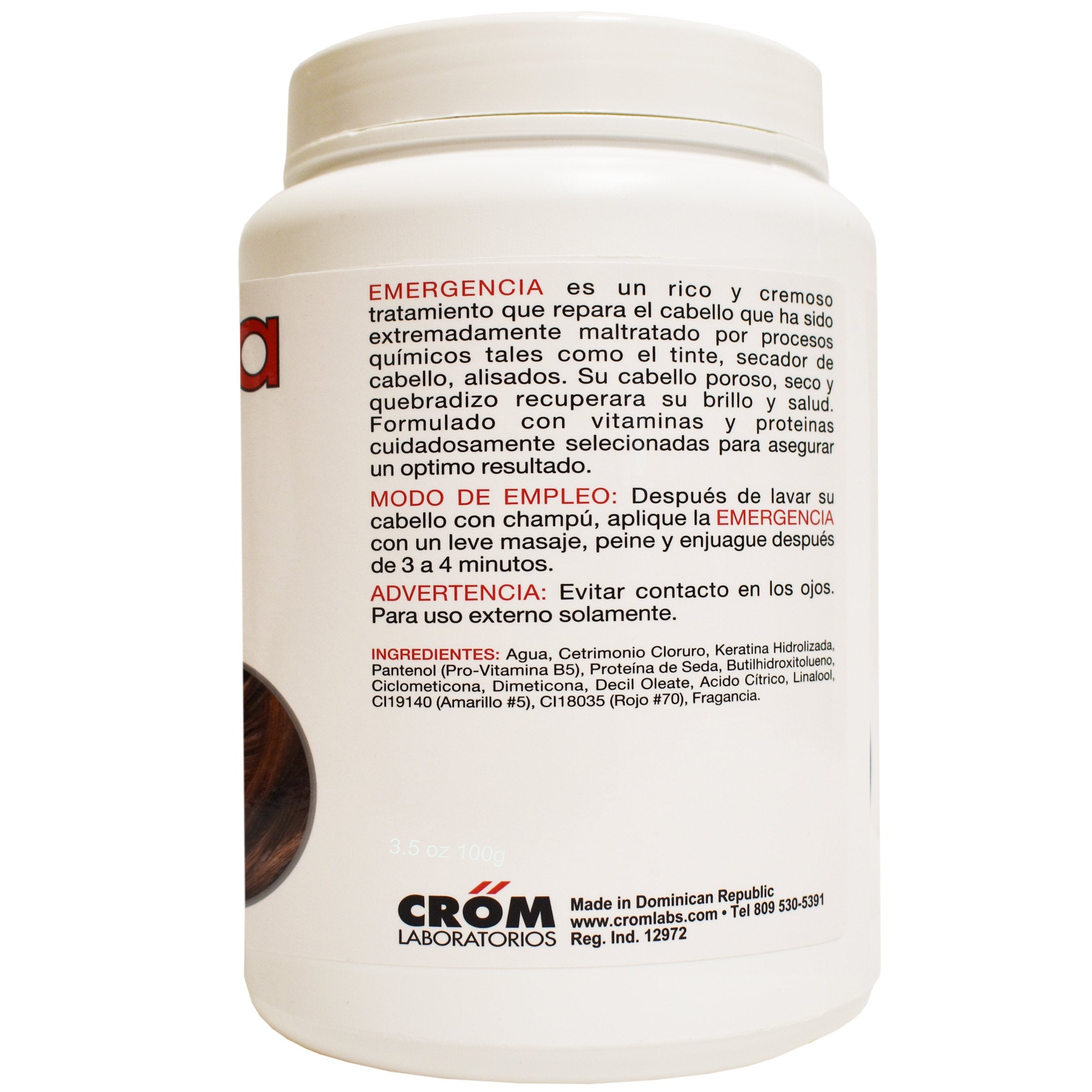 Emergencia (Emergency) Deep Intensive Keratin Repair Treatment by Toque Magico 56oz