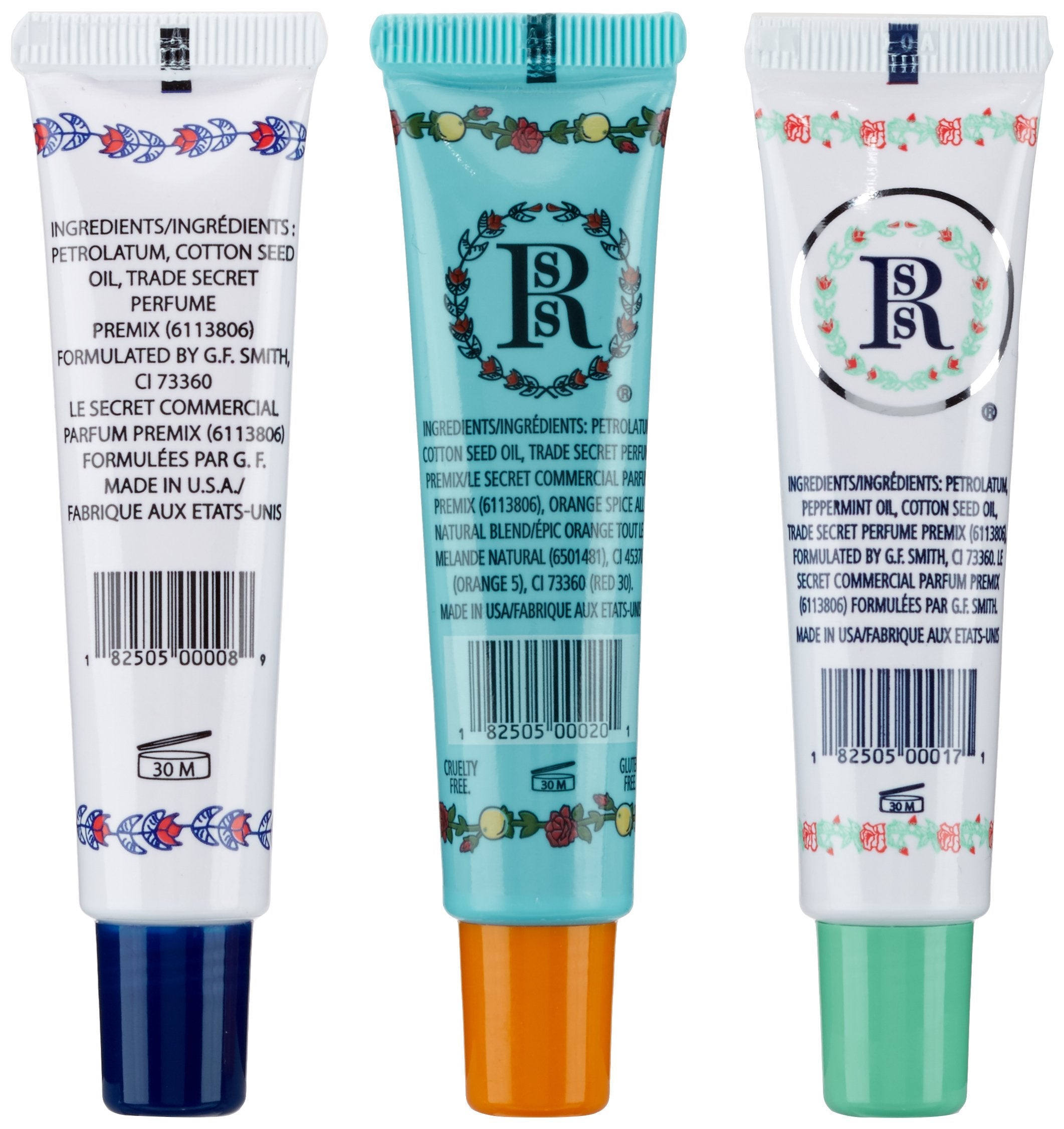 Rosebud Lip Balm Trio
