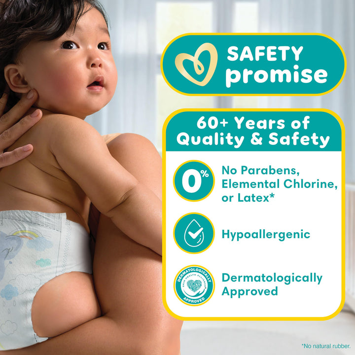Pampers Baby Diapers - Swaddlers - Size 4, 120 Count, Ultra Absorbent Disposable Infant Diaper