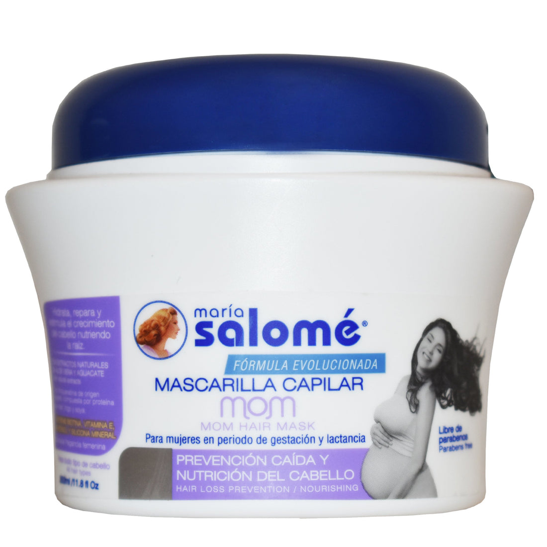 Maria Salome Mascarilla Capilar MOM HAIR MASK Hair Loss Prevention / Nourishing Mask 11.8 oz