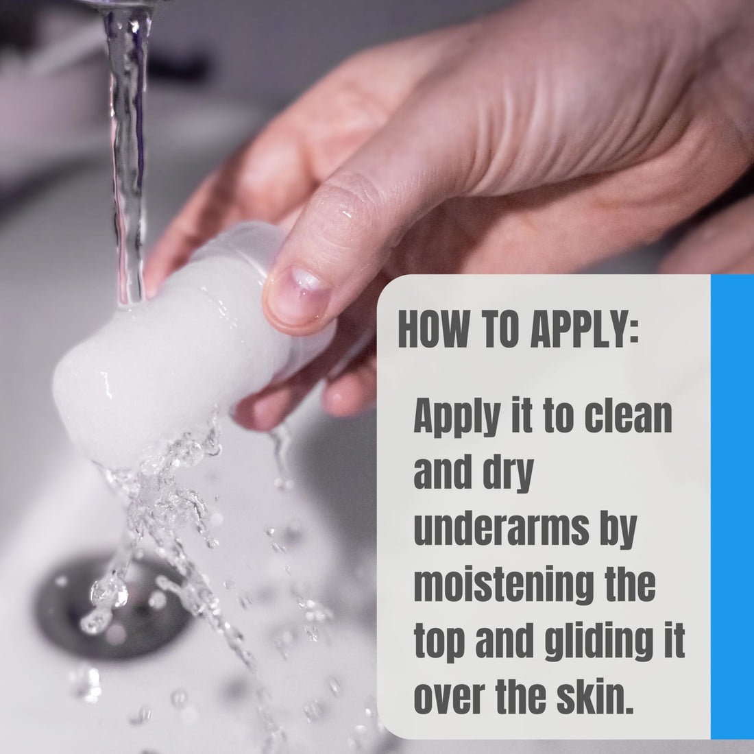 Crystal Deodorant Stick for Women and Men, 4.25 oz/120g - 100% Natural Alum Salt Stone Rock - Unscented Mineral Rock