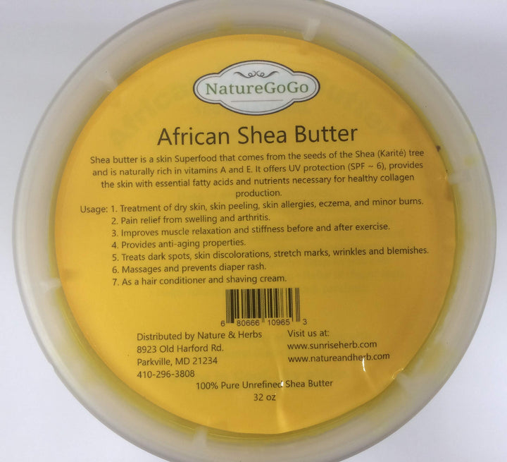 32oz African Shea Butter by Nature & Herbs