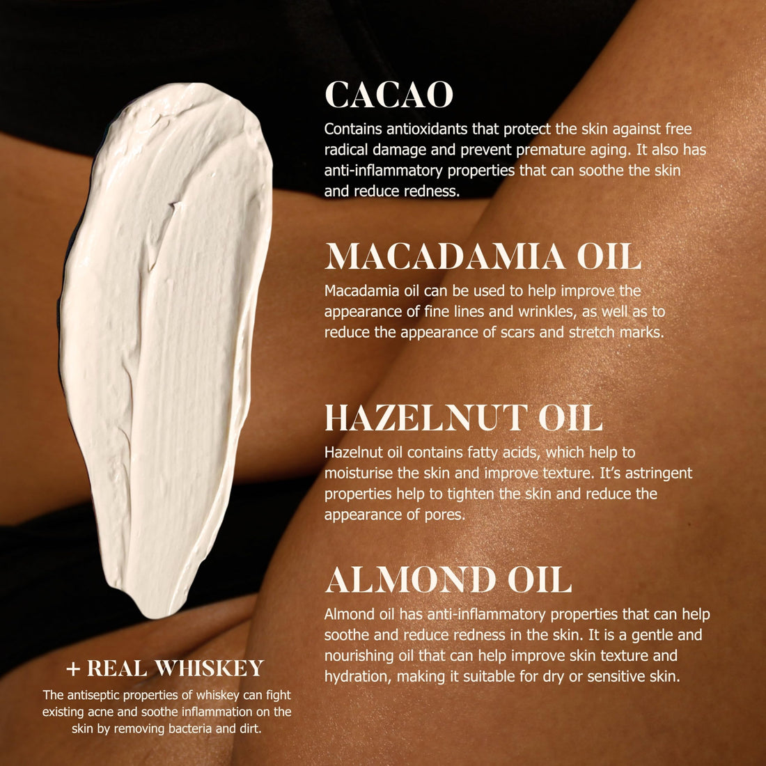 edandi DURING SPF 30 Sunscreen Body Lotion Whiskey Cacao, Moisturizing Sunblock with Vitamin E, Oxybenzone Free, 5.07 oz