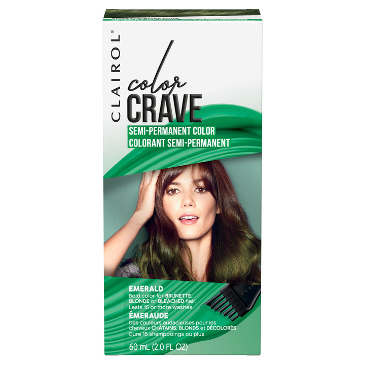 Clairol Color Crave Semi-Permanent Hair ColorEmerald2 fl oz