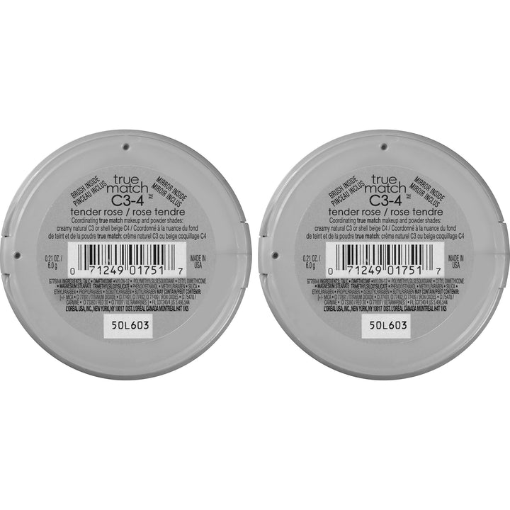 L'Oreal Paris Cosmetics True Match Super-Blendable Blush, Tender Rose, 2 Count