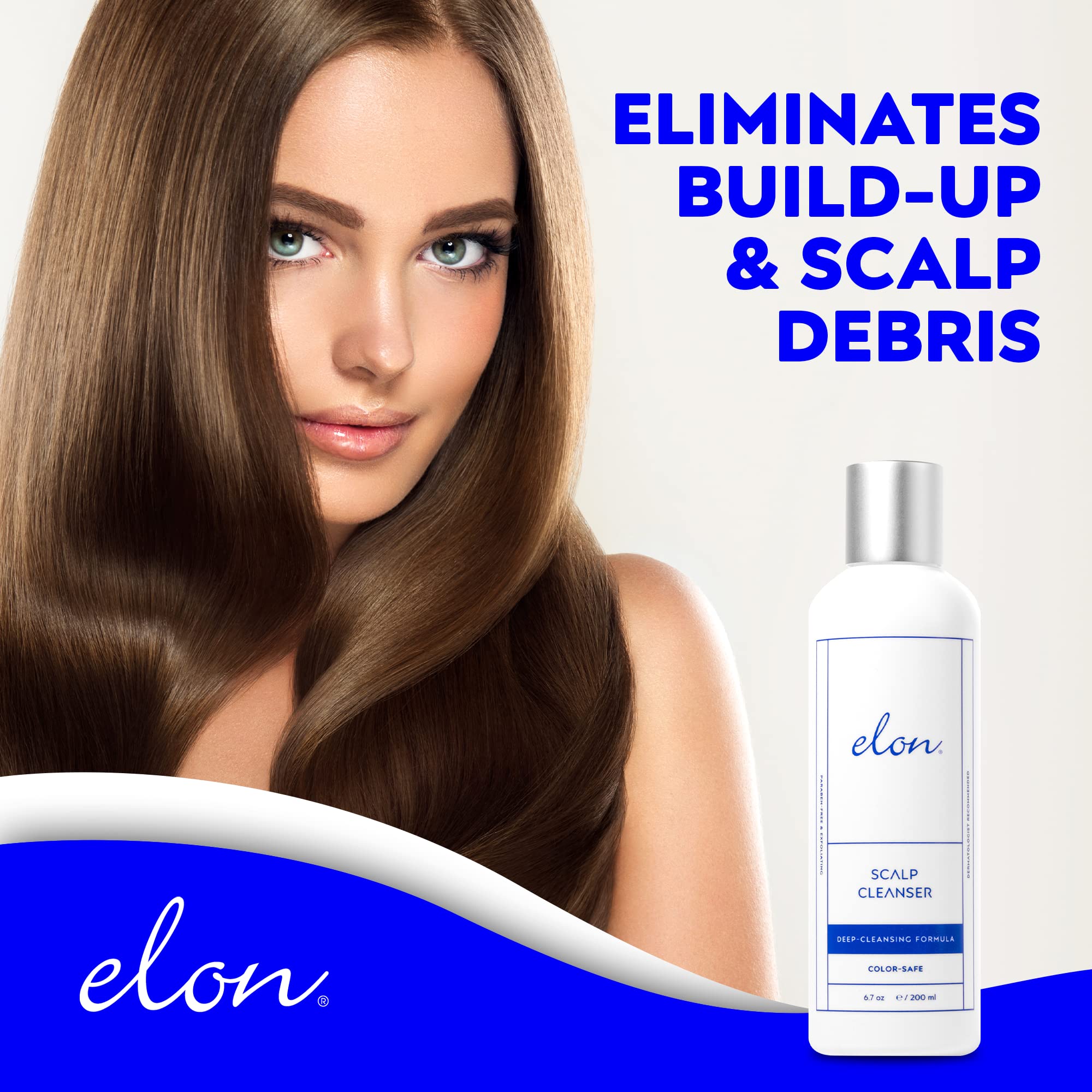 Elon Thinning Hair System Scalp Cleanser 6 Fl Oz.