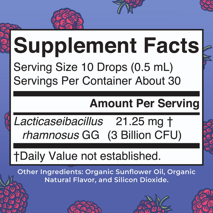 MaryRuth Organics USDA Organic Liquid Probiotic Drops for Teens | Gut Health | Digestive Health | Occasional Digestive Discomfort | Overall Health and Wellness | Non GMO | Vegan | 30 Servings