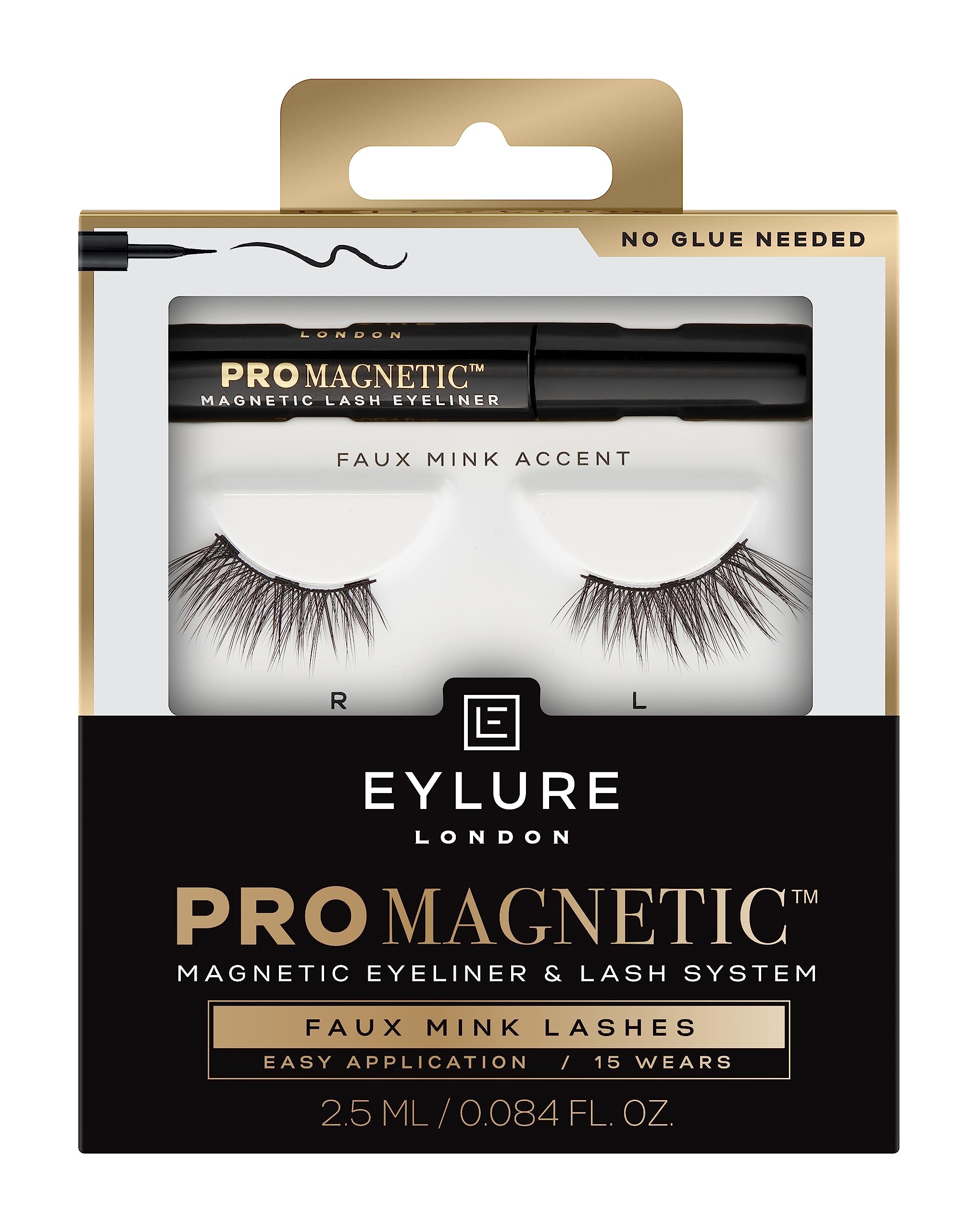 Liquid Magnetic Eyeliner & Accent Lash System By Eylure - The Promagnetic Eyeliner & Lash System Allows You To Apply Magnetic Accent Lashes With ease ââ‚¬â€œ No Need for Glue!