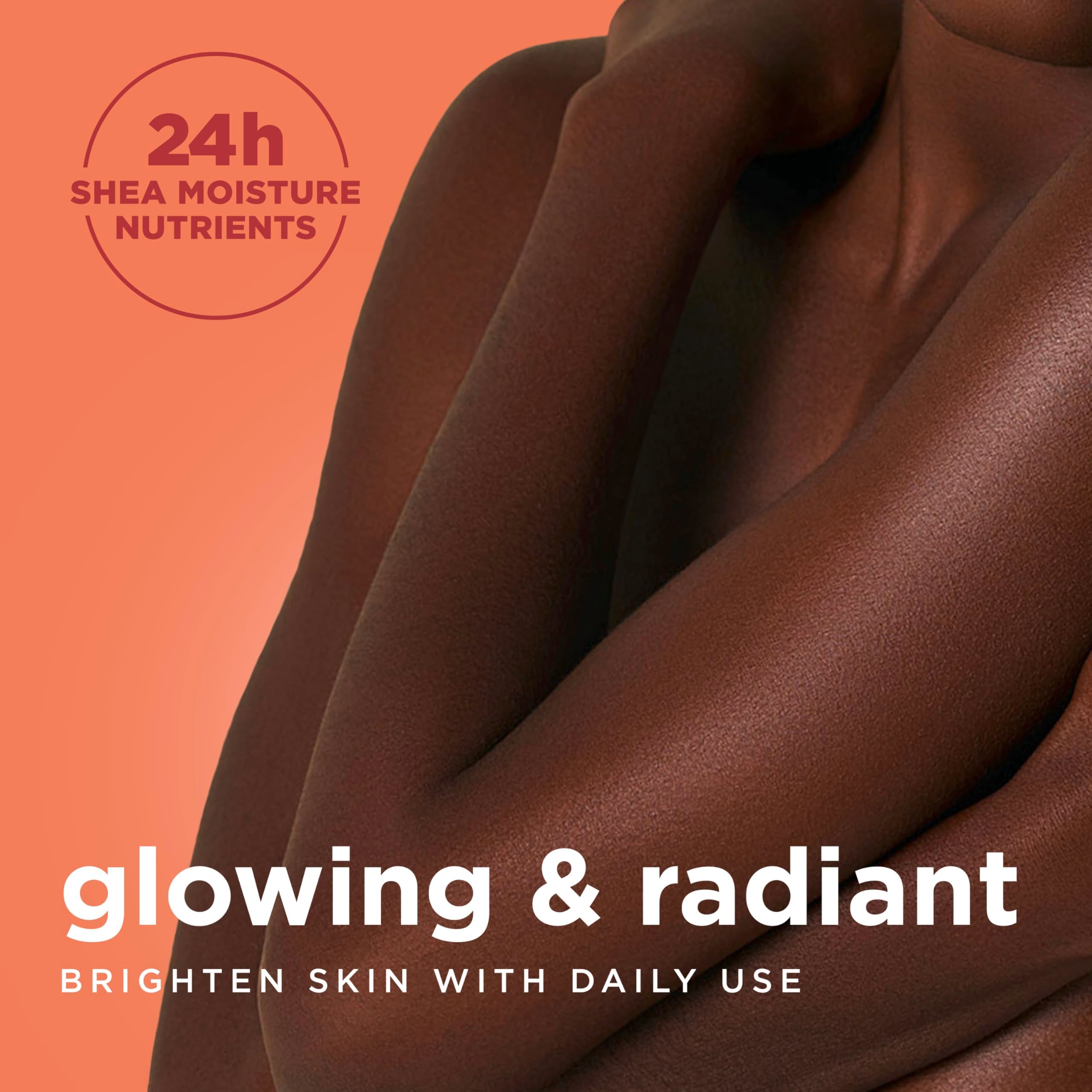 SheaMoisture Bar Soap Coconut and Hibiscus 4 Count Glowing Radiance Glowing Radiance bar soap with 24h shea moisture nutrients for Healthy, Glowing Skin 8 oz