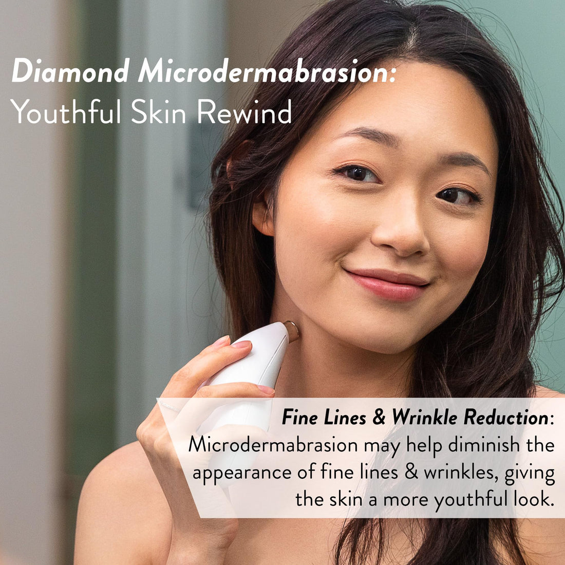 Microderm GLO Diamond Microdermabrasion System by Nuvéderm - #1 Advanced Home Facial Treatment Machine, Clinical Dermabrasion Anti-Aging Care, Perfect Blackhead Remover & Exfoliating Skincare Solution