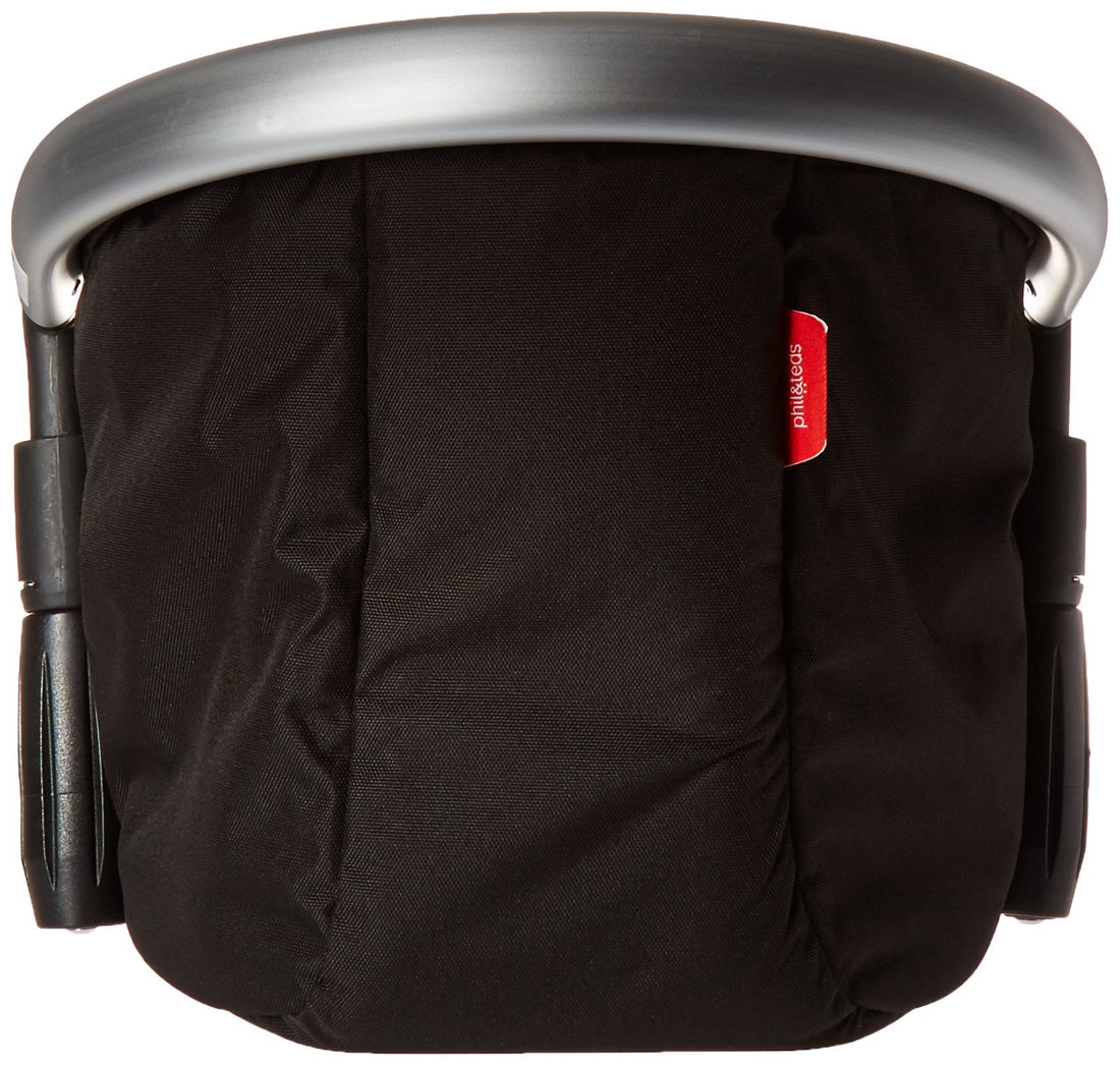 phil&teds lobster clip on portable high chair, black
