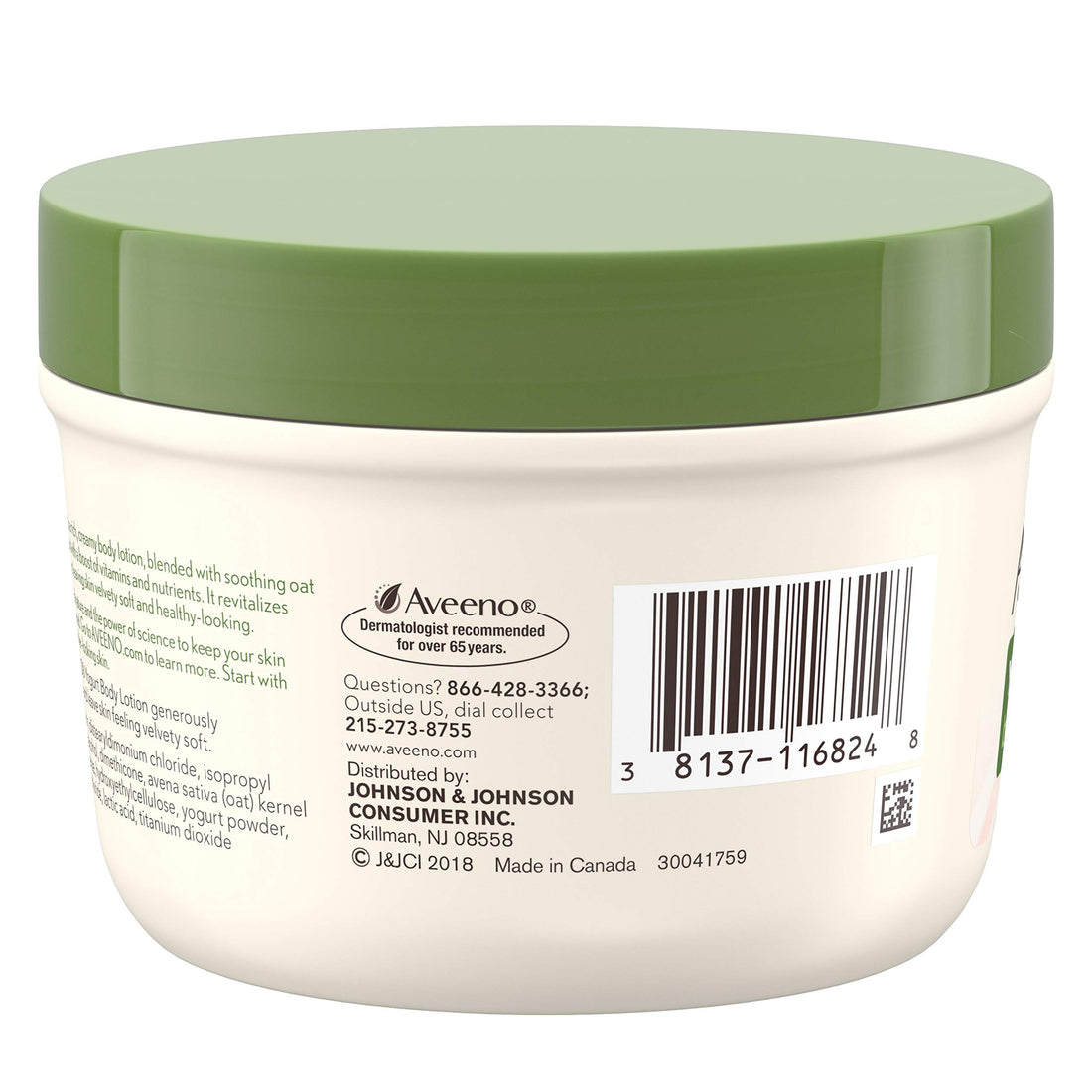 Aveeno Daily Moisturizing Body Yogurt Lotion, Apricot & Honey 7 oz