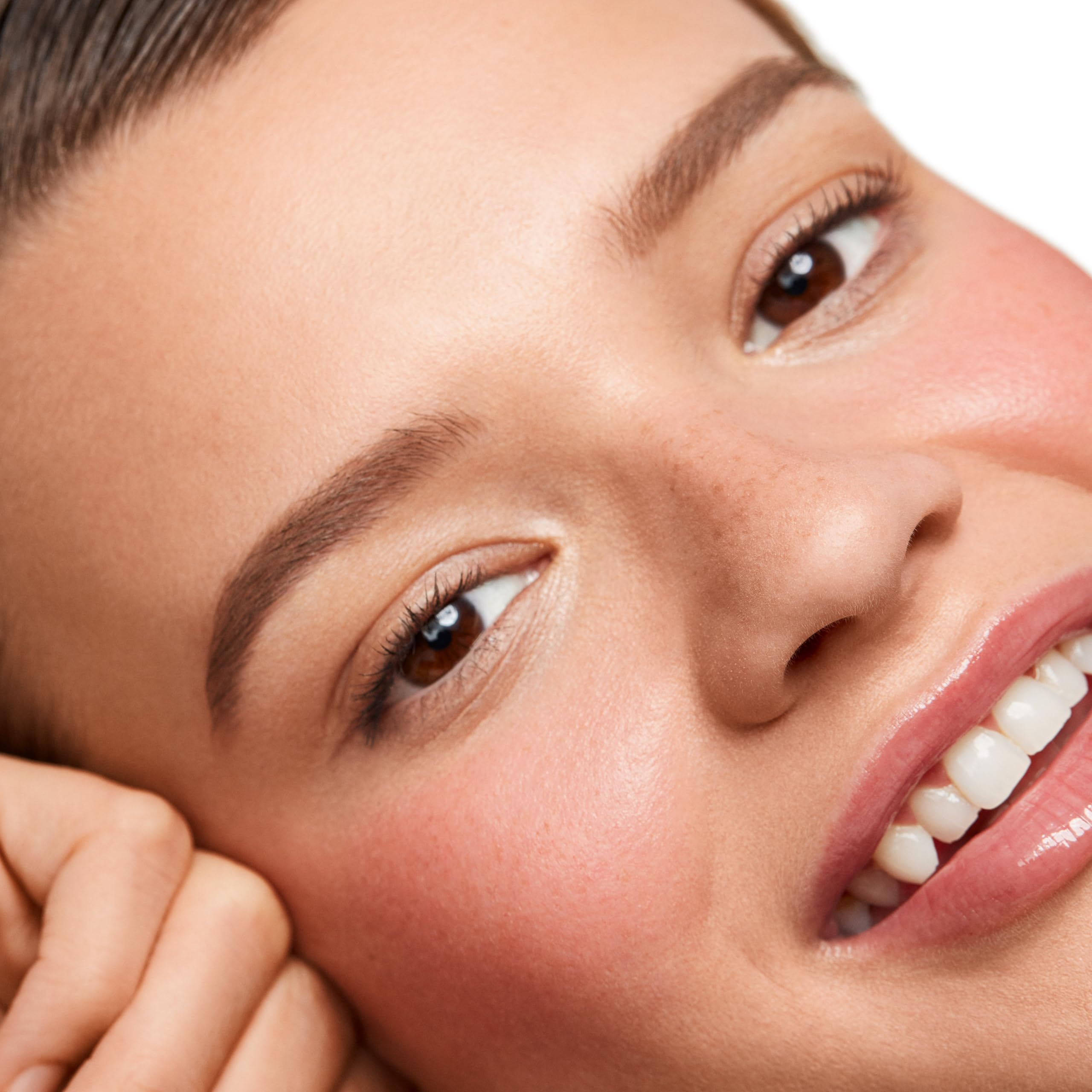 Saie Dew Blush - Lightweight Liquid Blush with a Blendable + Buildable Cream Finish - Dewy Cheek Tint with Doe Foot Wand Makeup Applicator - Sweetie (.40 oz)