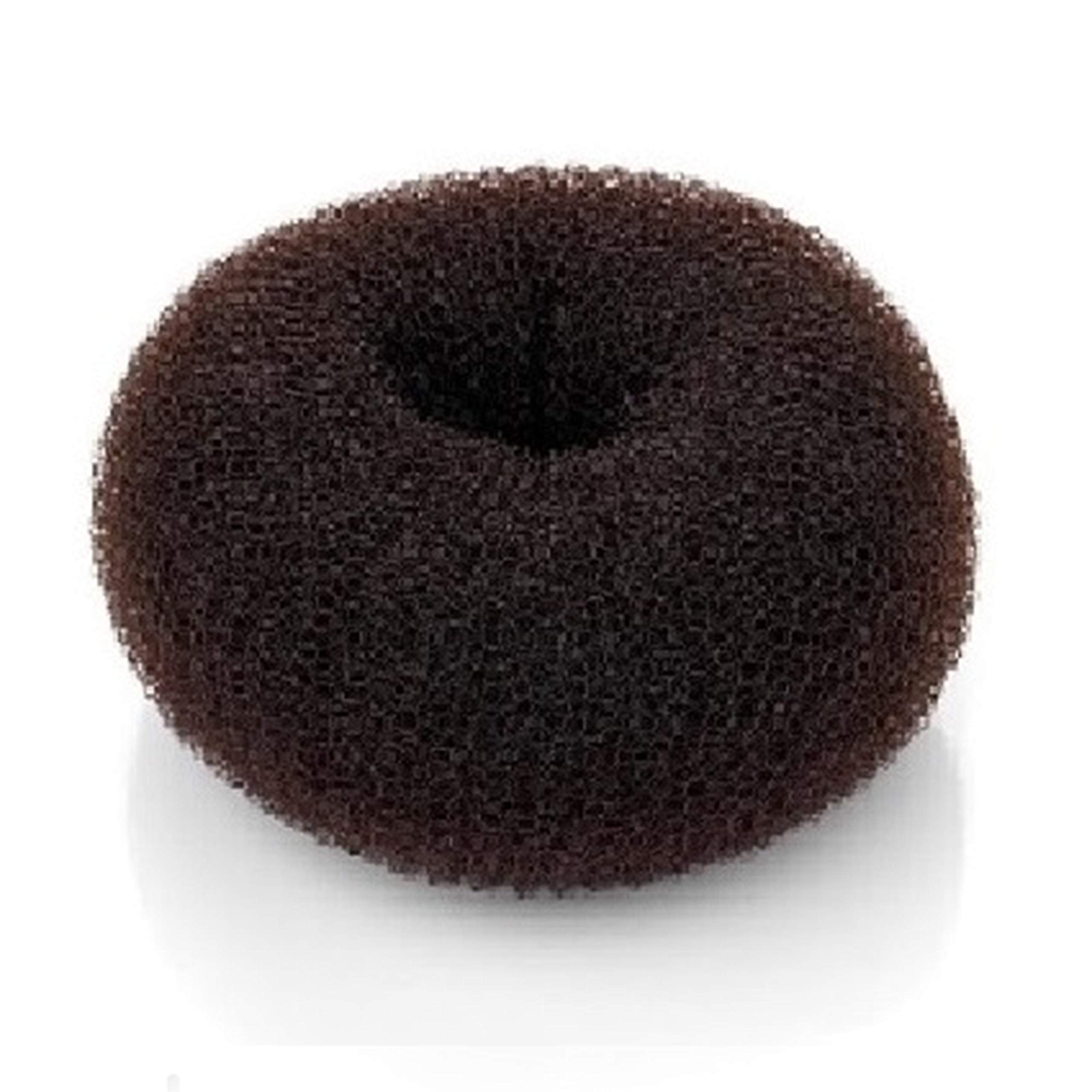 Beaute Galleria - Chignon Hair Donuts Ring Style Bun Maker (Large, Brown)