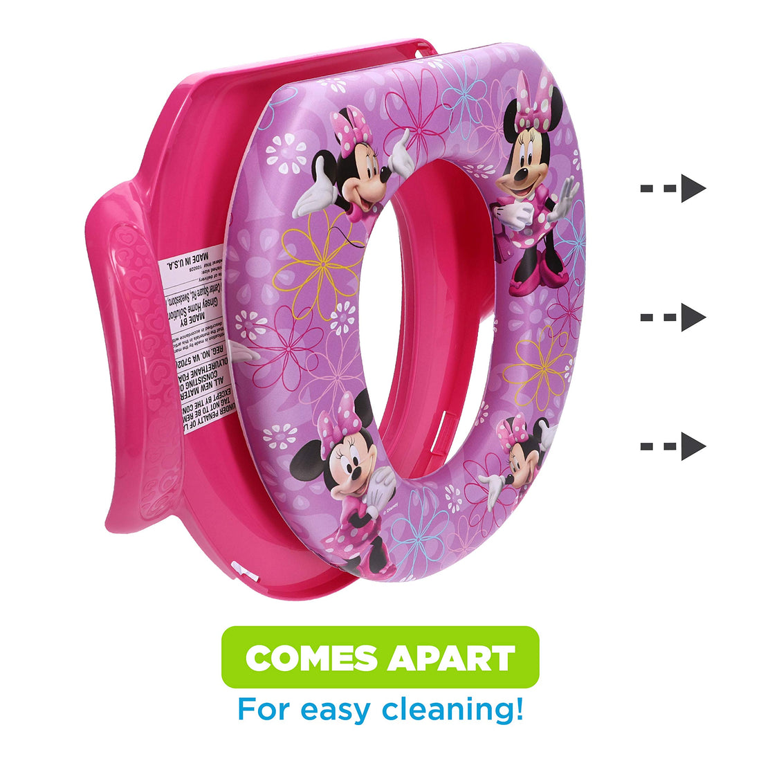 Ginsey Minnie MouseBowtique Soft Potty Seat