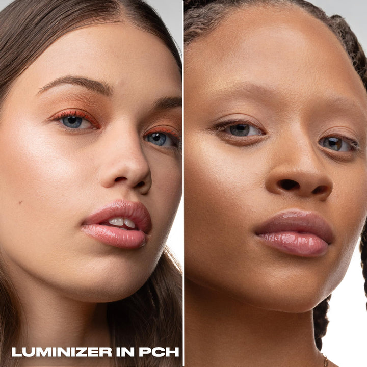 Urban Decay Face Bond Waterproof Luminizer (PCH - Brightening Peach Rose), All-Over Liquid Highlighter + Bronzer, with 3% Niacinamide, Smudge-Resistant, Transfer-Resistant - 1 fl oz