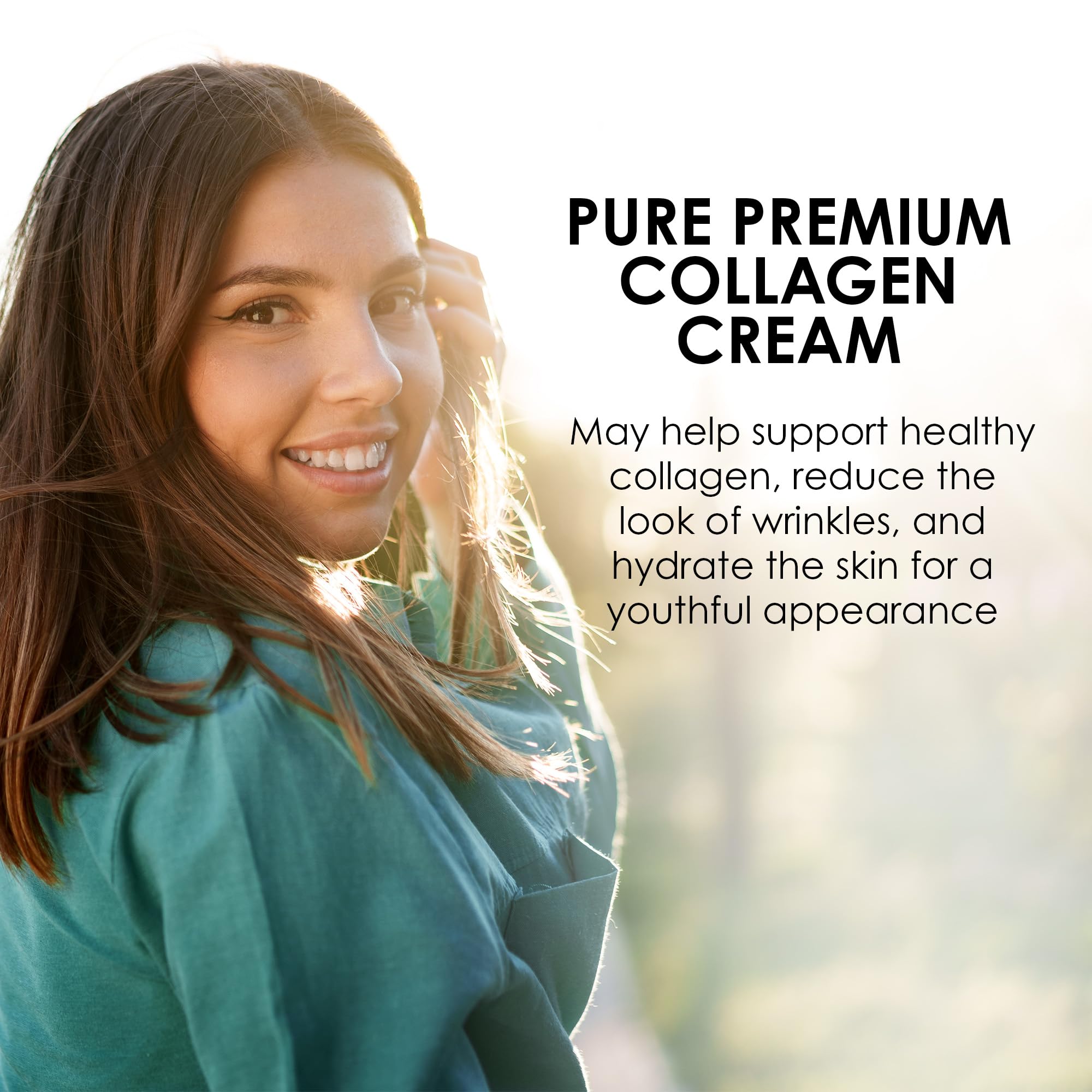 Mason Natural Collagen Beauty Cream Made with 100% Pure Collagen - 2 oz