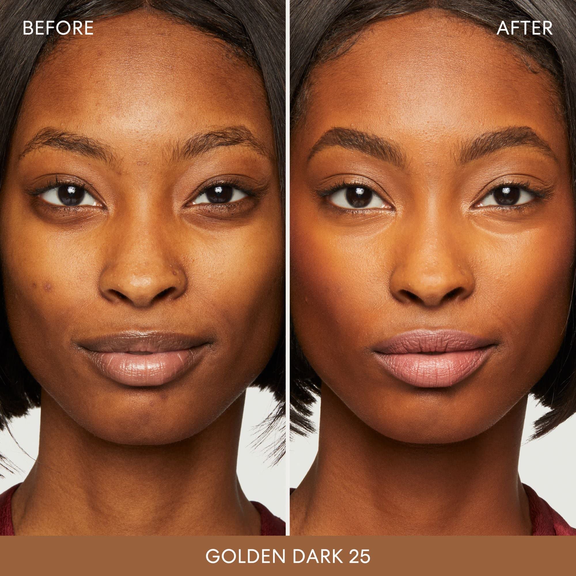 Matte Foundation SPF 15 - W40 Golden Dark by bareMinerals for Women - 0.21 oz Foundation