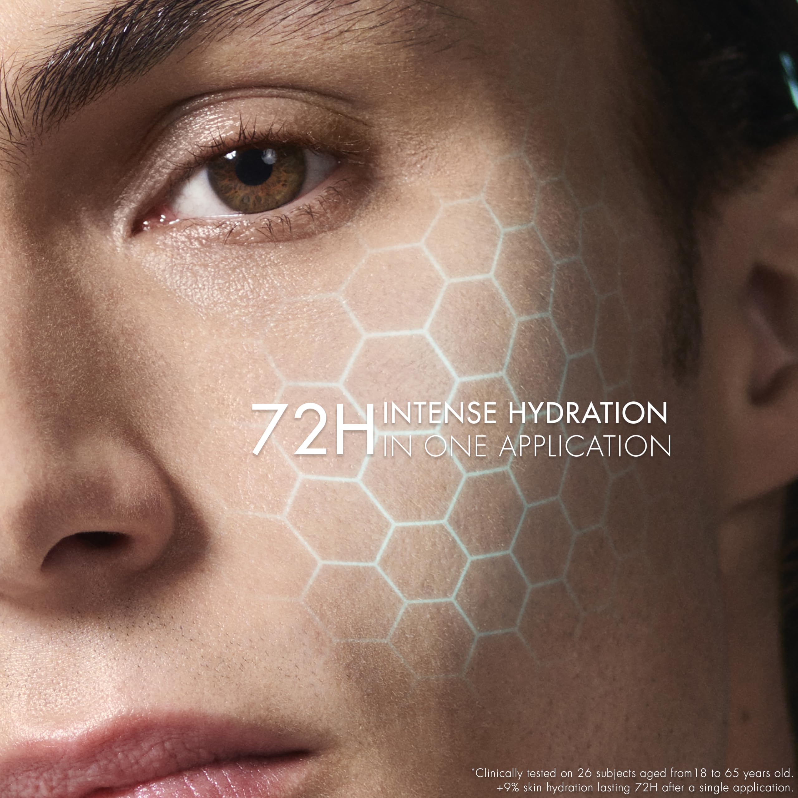 Biotherm Homme Aquapower Hydrating Cream Moisturizer for Men, P.Antartica, Mannose & Hyaluronic Acid 72H Long-lasting Concentrated Hydrator, Reinforces Natural Hydrating System, 1.7 Fl. Oz.