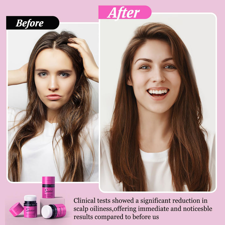 Dry Shampoo Powder, Volumizing, Mattifying Root Fuller, Refreshing, Travel Size Dry Shampoo, Hair Powder for Women and Men, No White Cast, Non Aerosol, Hair Care, Suitable for All Hair Colors