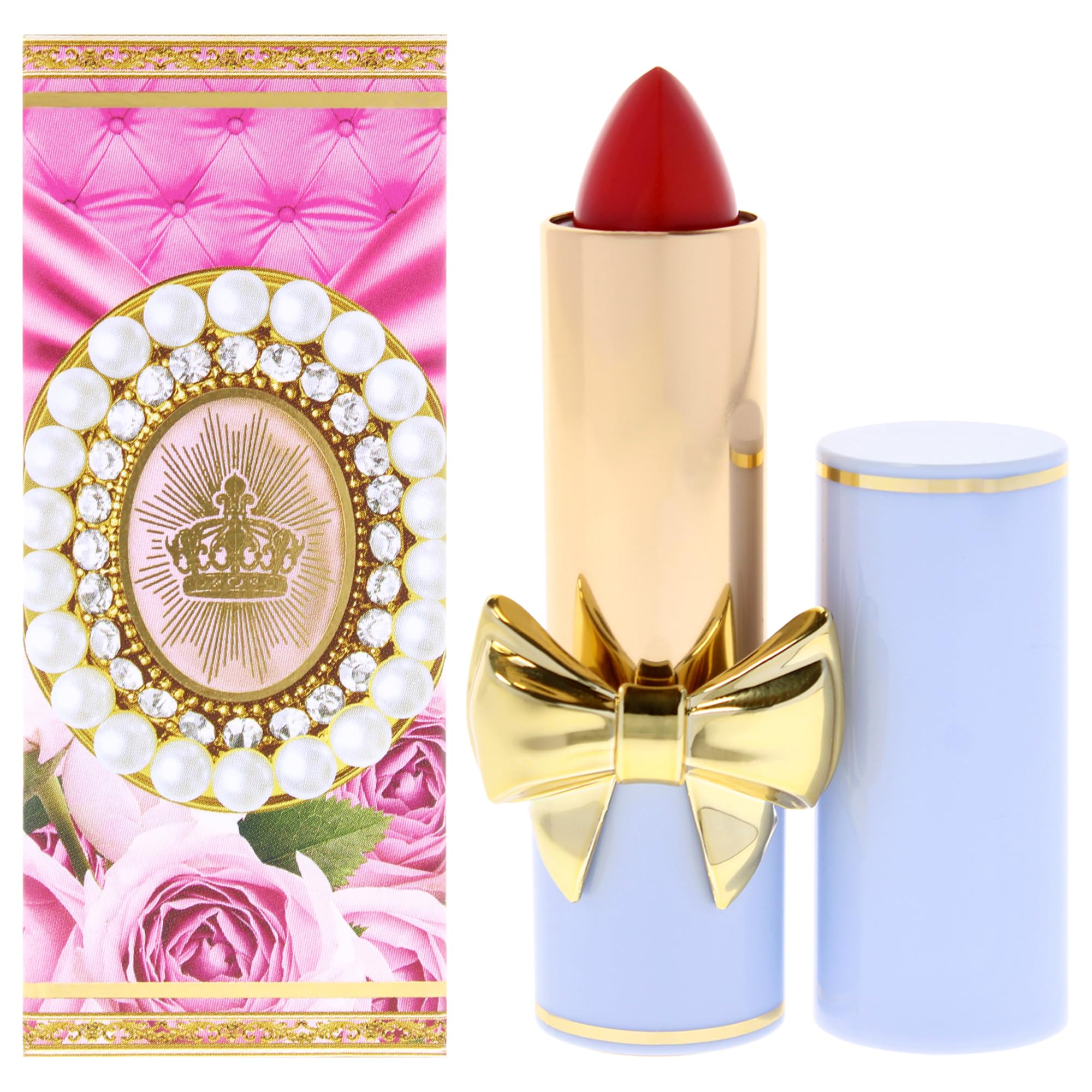 Pat Mcgrath Labs SatinAllure Lipstick - 656 Crimson Ecstasy for Women - 0.13 oz Lipstick