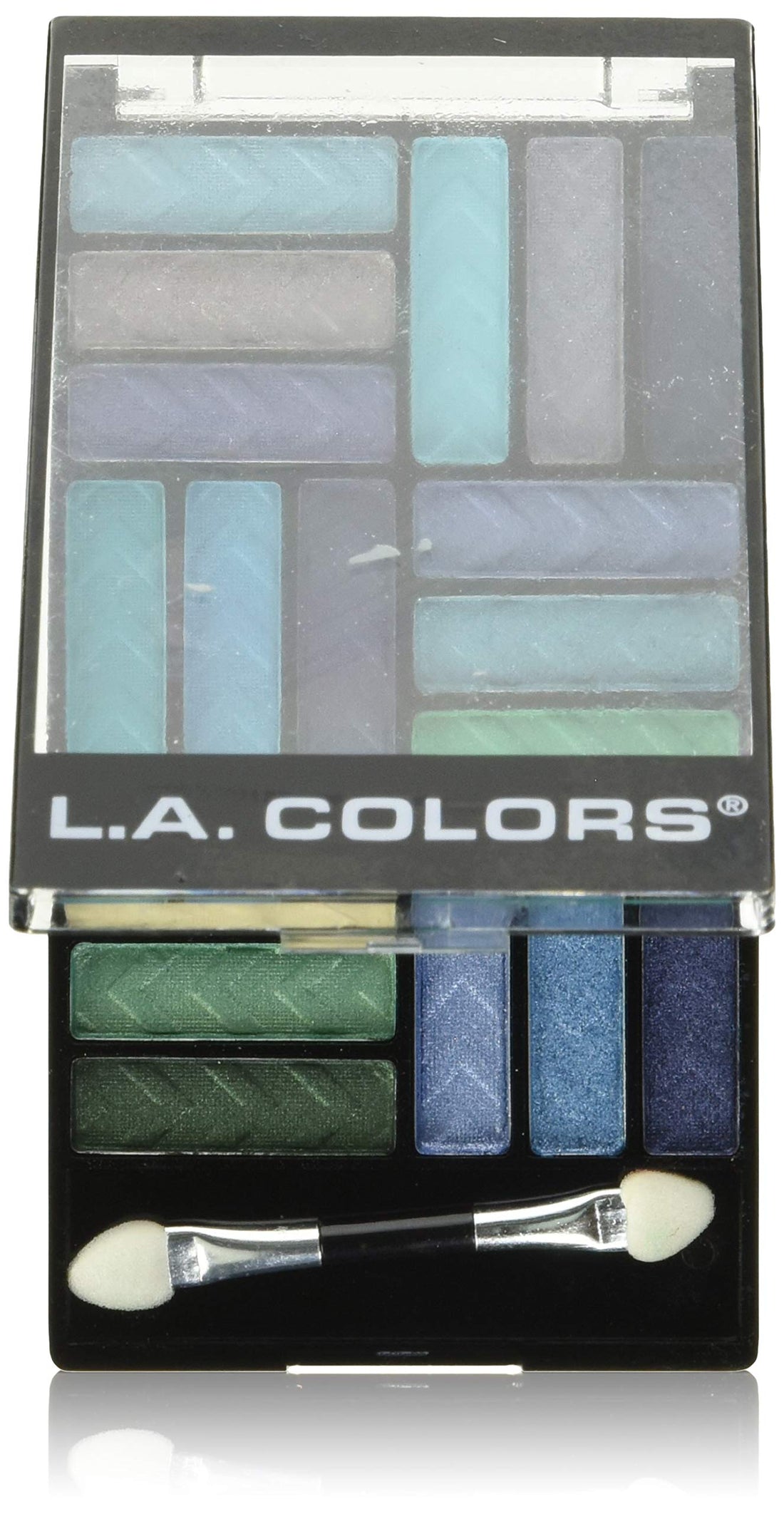 L.A. Colors 18 Color Eyeshadow Palette, Shady Lady, 0.70 Ounce by L.A. Colors