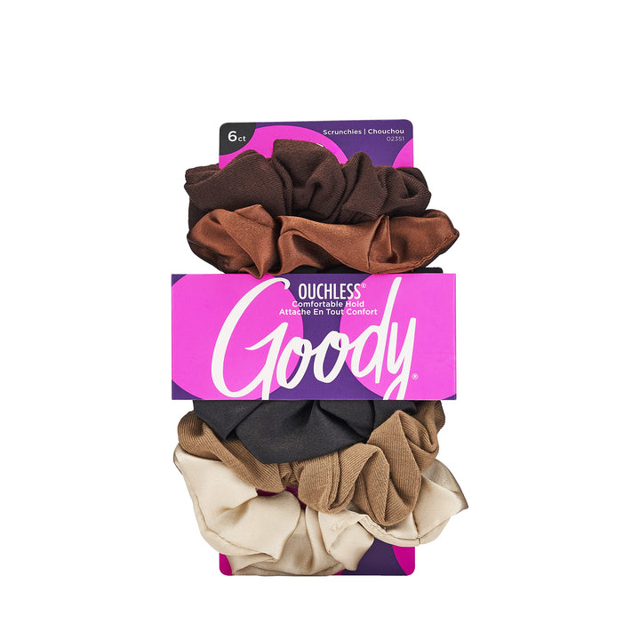Goody Styling Essentials Ouchless Scrunchies, Starry Night, 6 Count by Goody