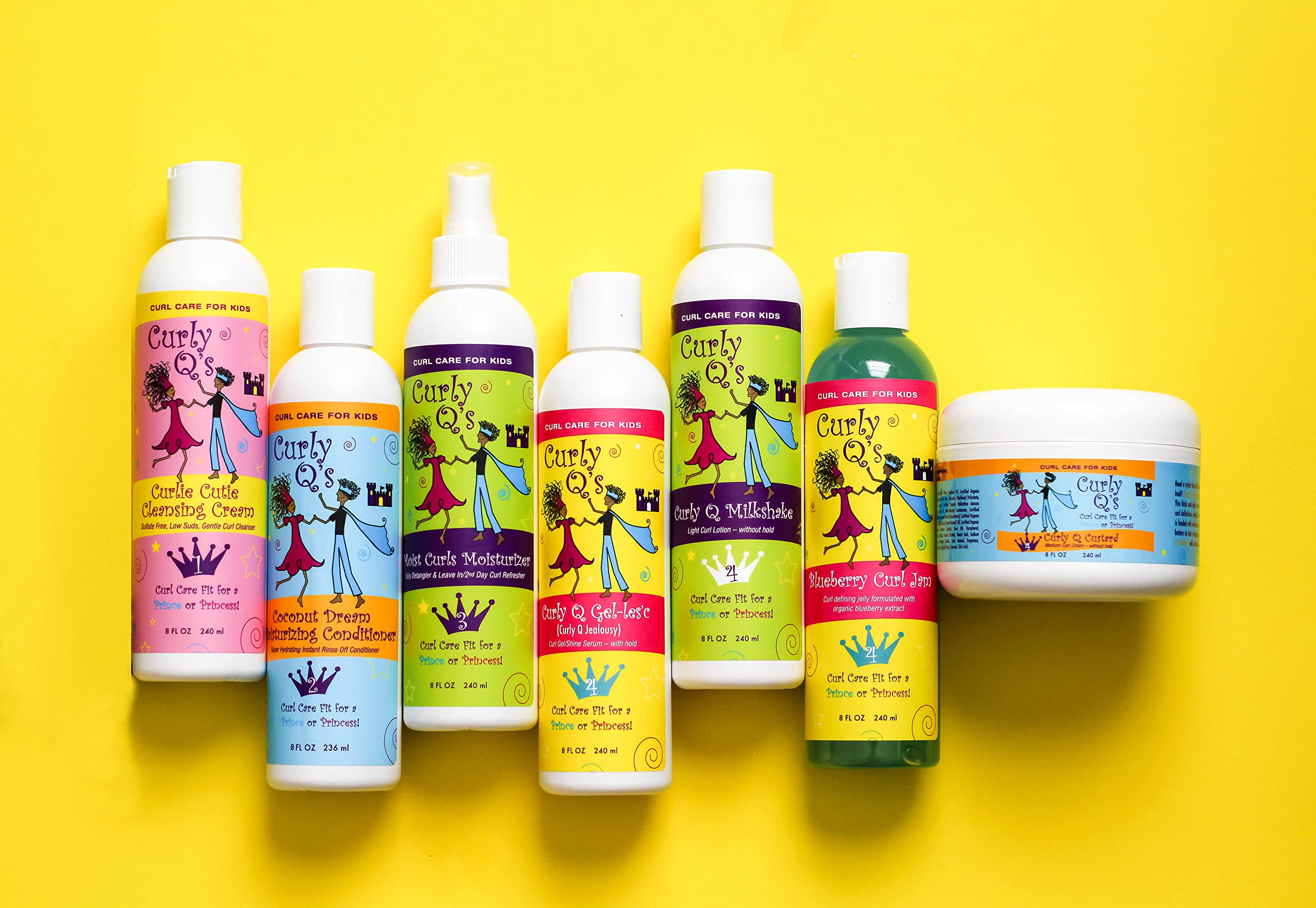 Curls Curly Q Gel-les'c - 8 Oz