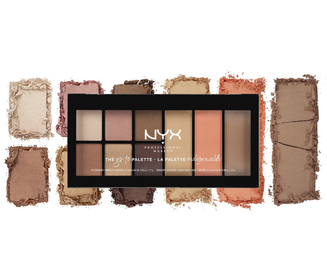 Nyx Professional Makeup Go To Palette, Wanderlust, 17.7g