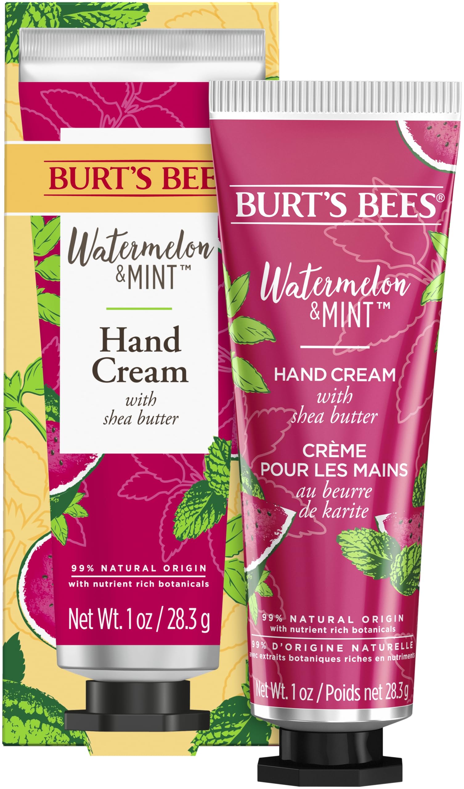 Burt's Bees Watermelon & Mint Hand Cream, 1 OZ
