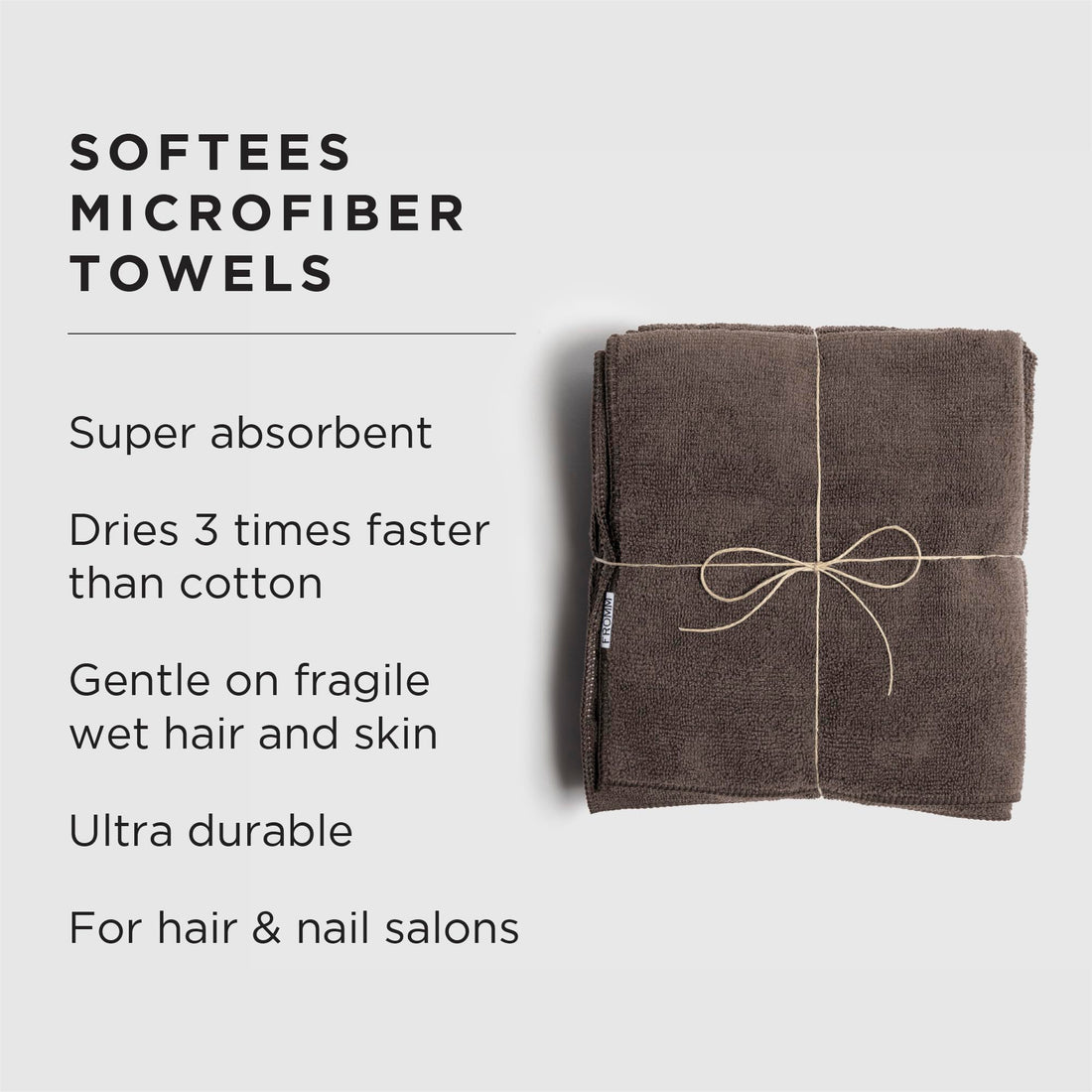 Diane Softees with Duraguard, Brown, 10 Pack, 45012