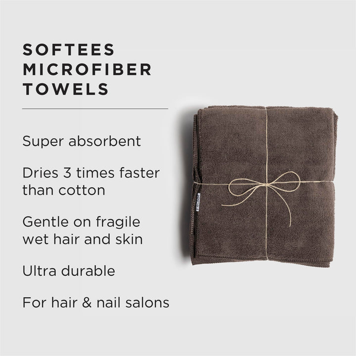 Diane Softees with Duraguard, Brown, 10 Pack, 45012