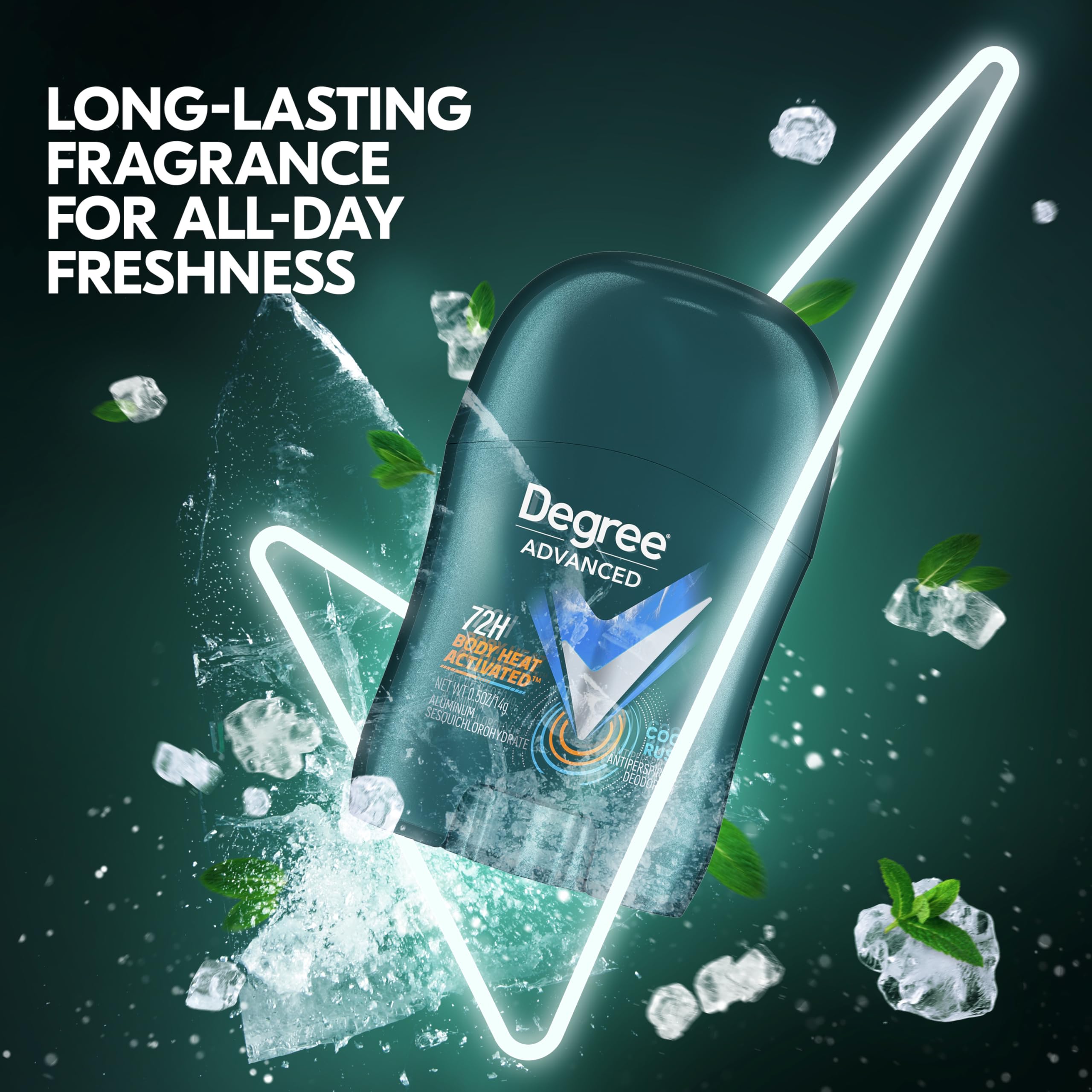 Degree Men Original Protection Antiperspirant Deodorant Cool Rush 0.5 oz, 36 Pieces