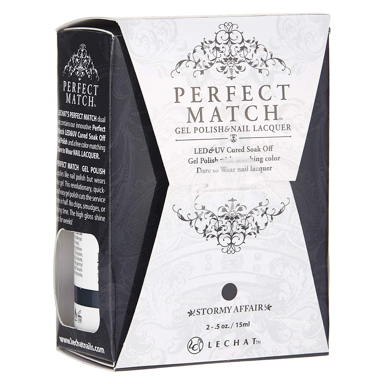 LECHAT Perfect Match Gel Polish, Stormy Affair, 0.5 Ounce by LeChat