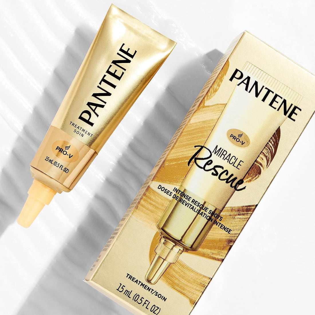 Pantene Shampoo, Conditioner and Hair Treatment Set, Repair & Protect for Damaged Hair, Safe for Color-Treated Hair