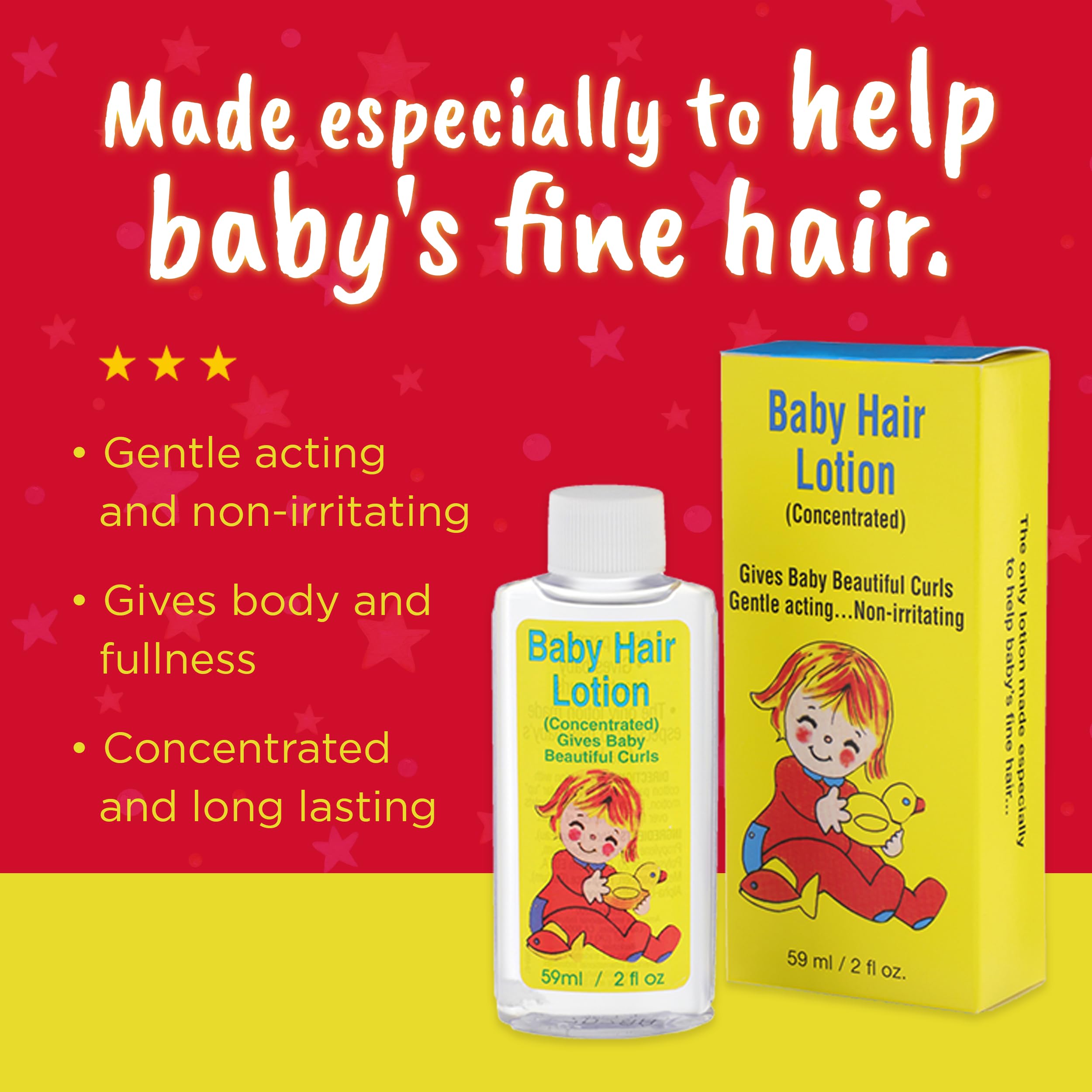 Clubman Baby Hair Lotion (Concentrated), 2-Ounce (Pack of 6)