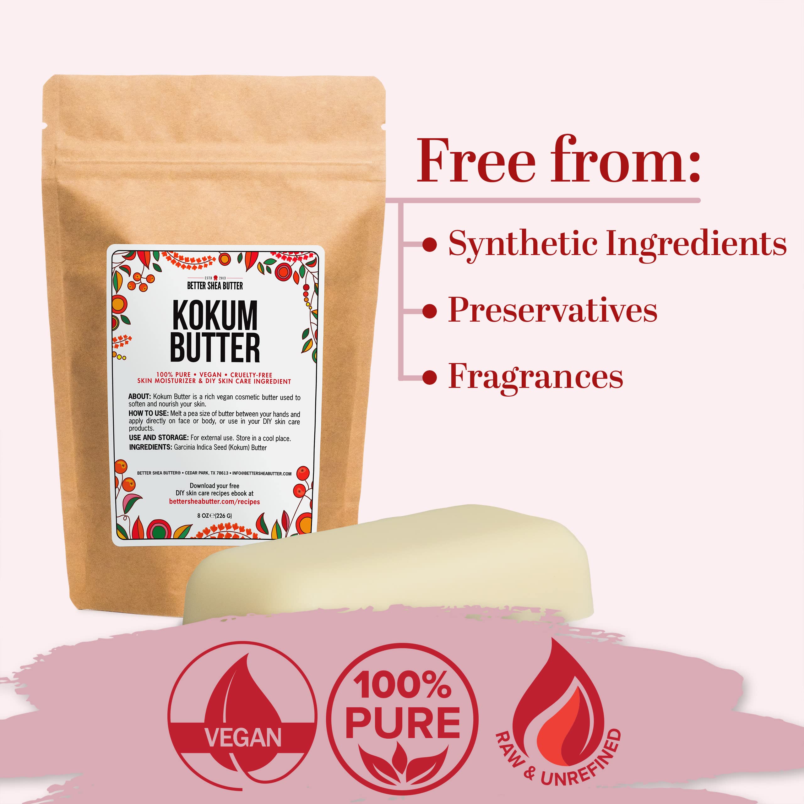Better Shea Butter Kokum Butter - 8 oz