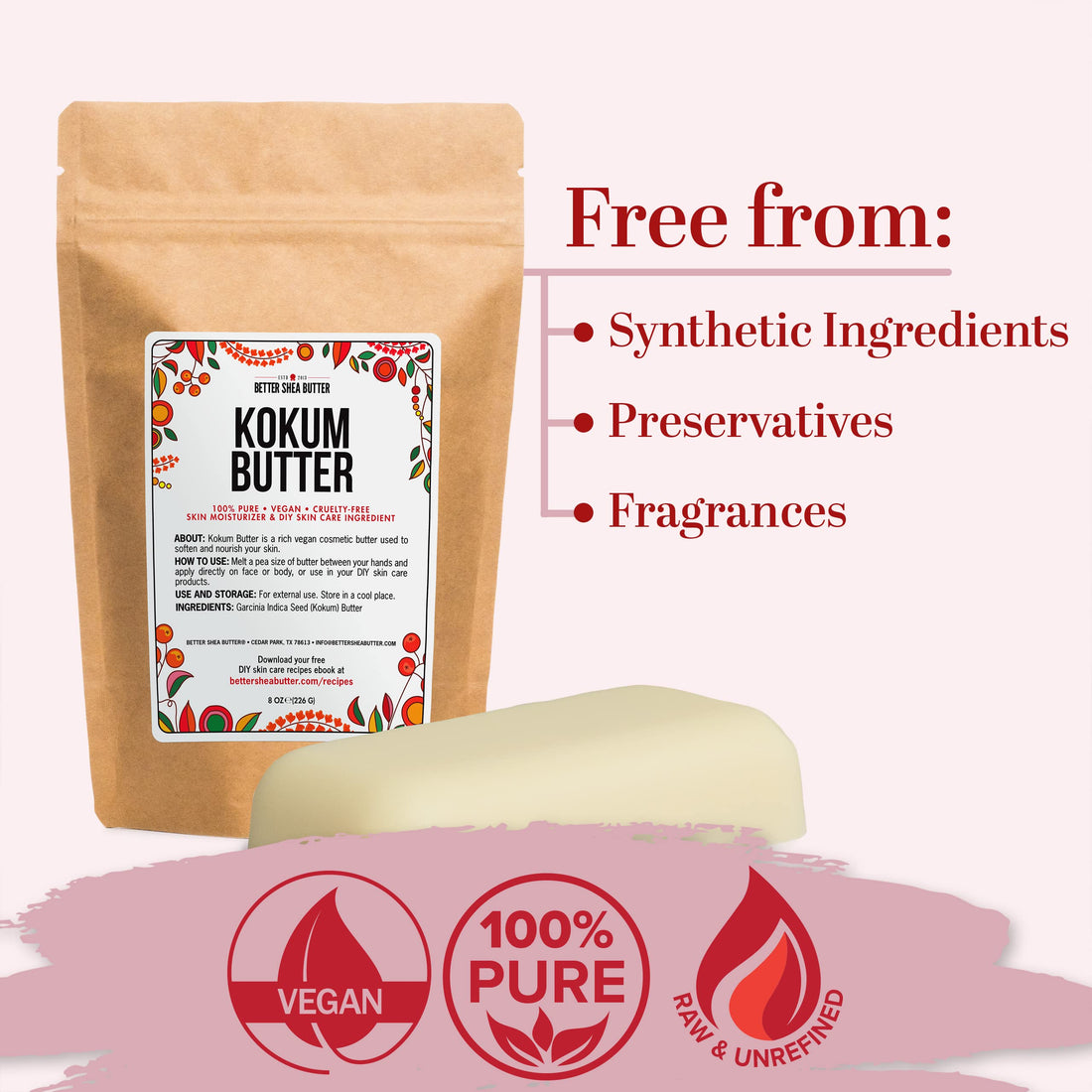 Better Shea Butter Kokum Butter - 8 oz
