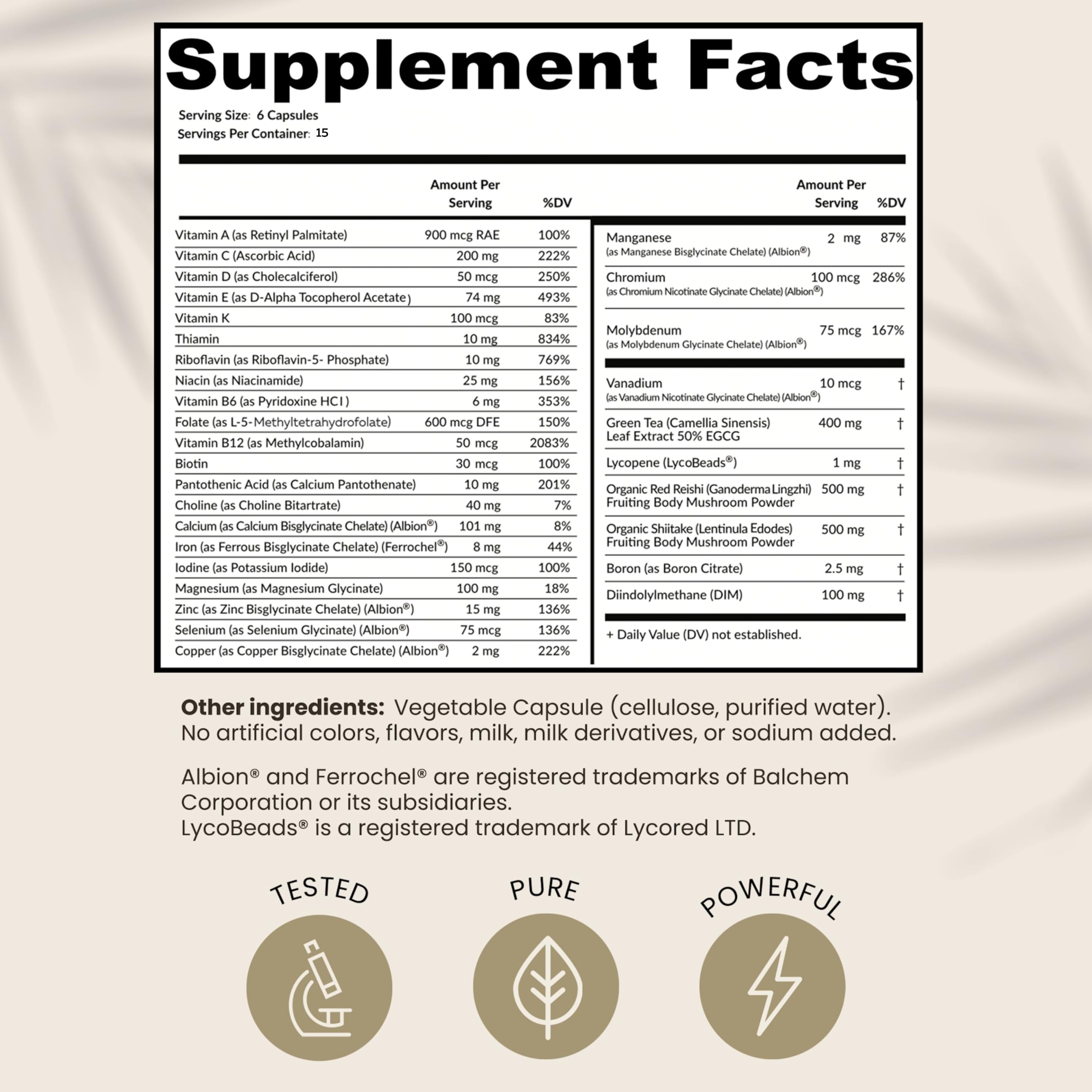 HPD Rx ONE Immunity Boost Multivitamin Supplements for Women and Men | Advanced Immunity Defense Support | Helps Immune Response | 90 Capsules, Pack of 1