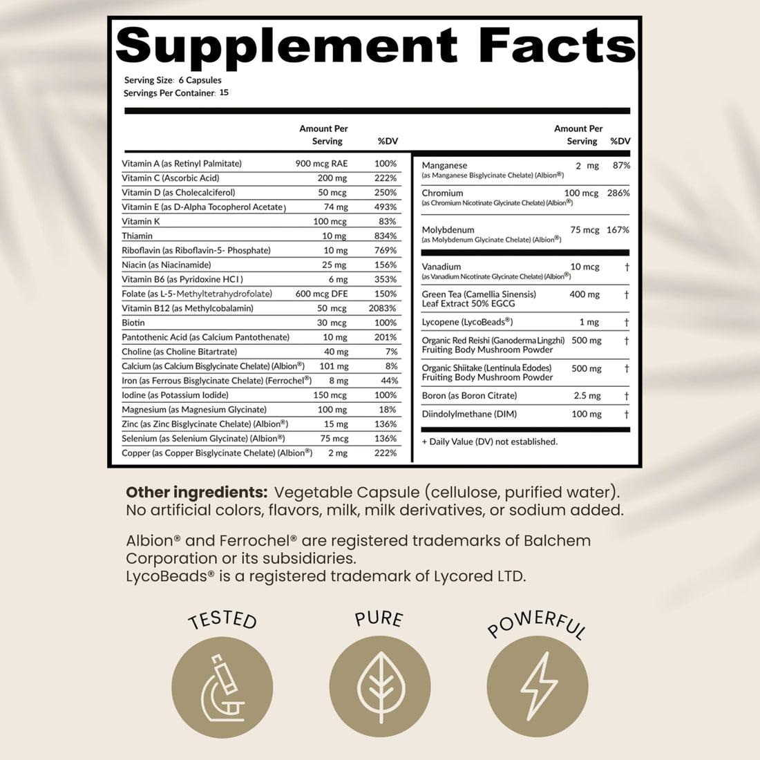 HPD Rx ONE Immunity Boost Multivitamin Supplements for Women and Men | Advanced Immunity Defense Support | Helps Immune Response | 90 Capsules, Pack of 1