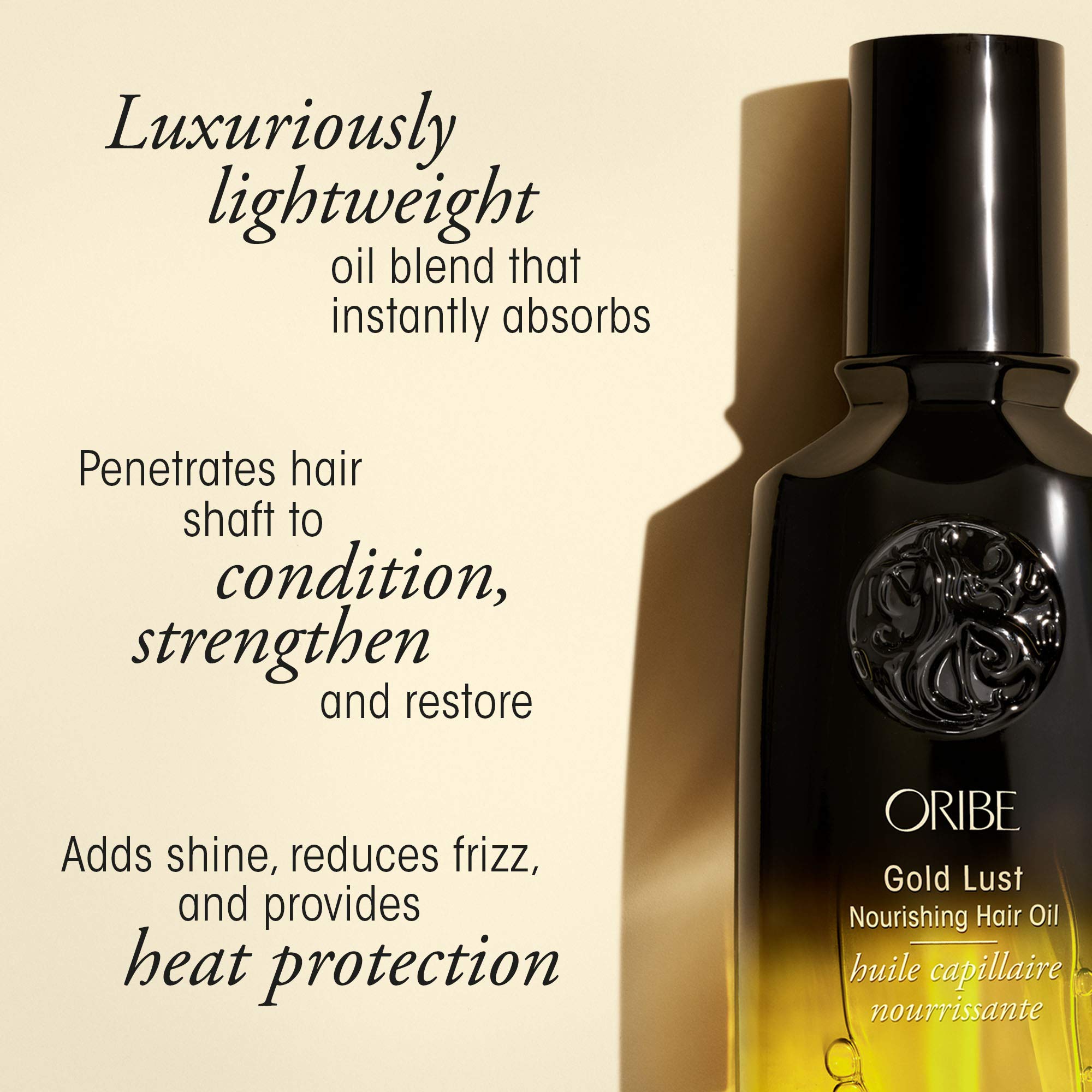 ORIBE Gold Lust Nourishing Hair Oil, 3.4 fl. oz.