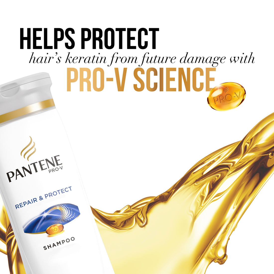 Pantene Pro-V Repair & Protect Shampoo 25.4 Fl Oz
