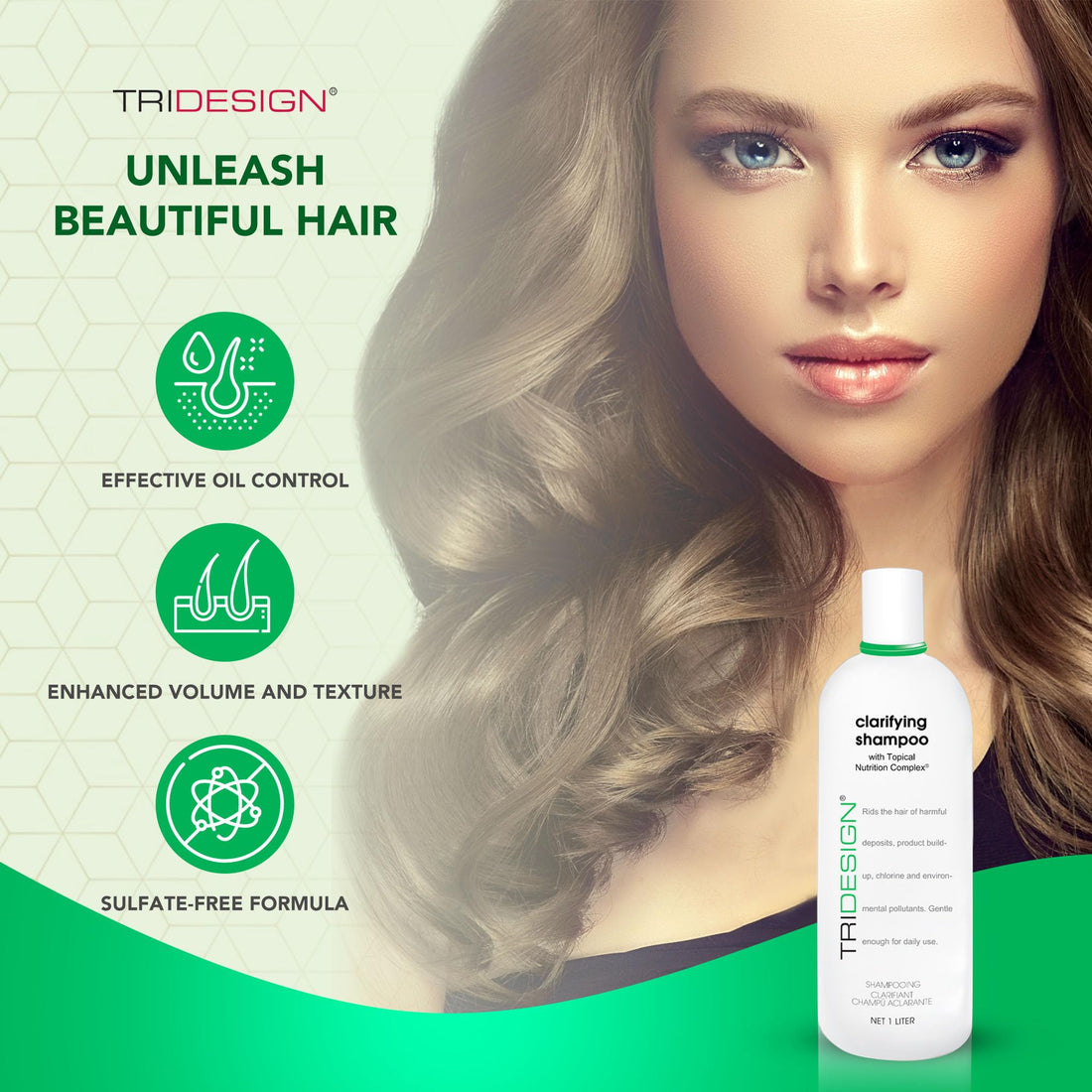 Tri Clarifying Shampoo, 34 Fluid Ounce