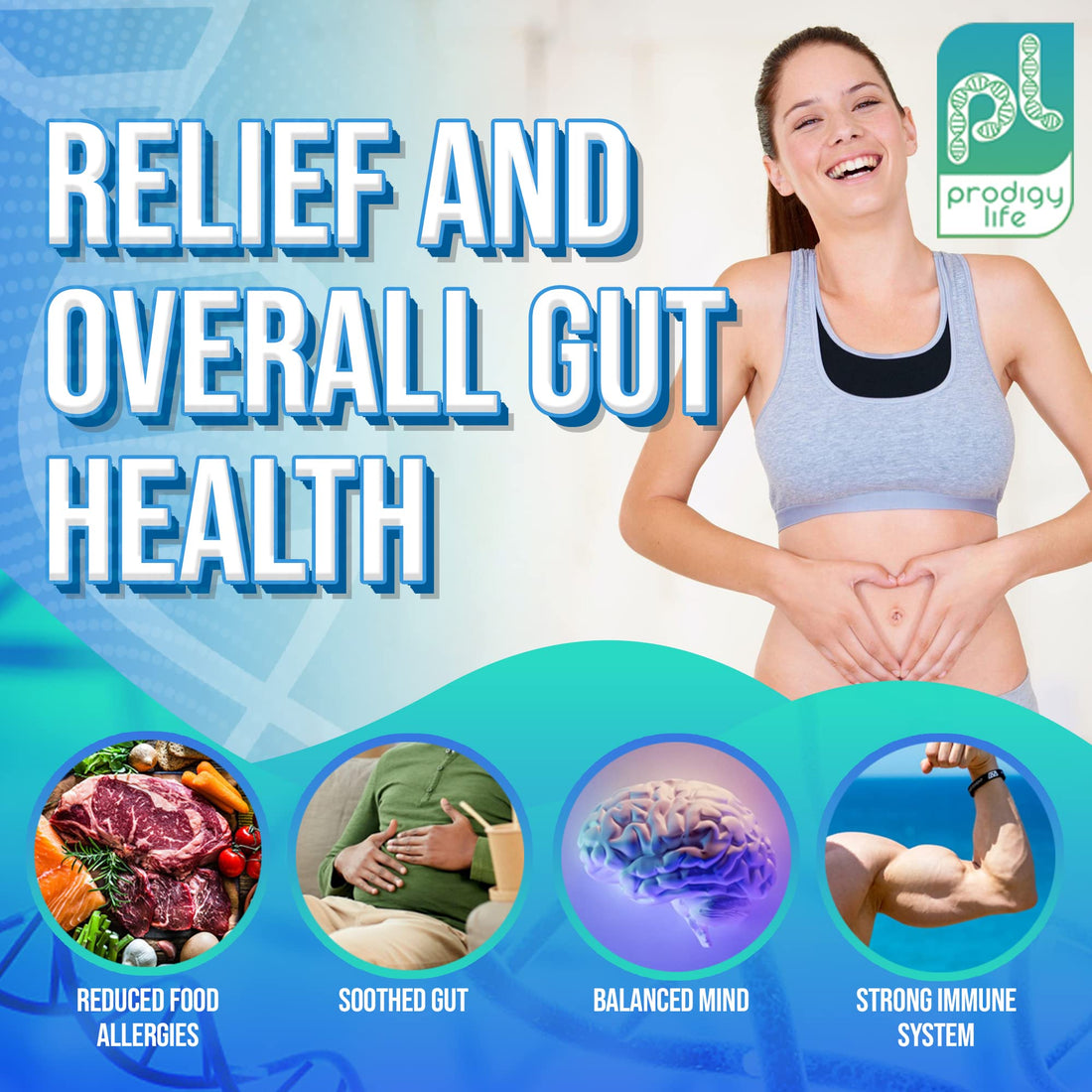 Premium Histamine Block Supplement - Advanced Blocker with Diamine Oxidase (DAO) Enzyme - Supports Breakdown of Histamine for Food-Derived Intolerance - 30 ct