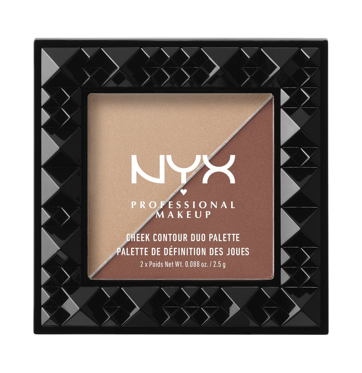 Nyx Professional Makeup Cheek Contour Duo Palette, Ginger and Pepper, 5g